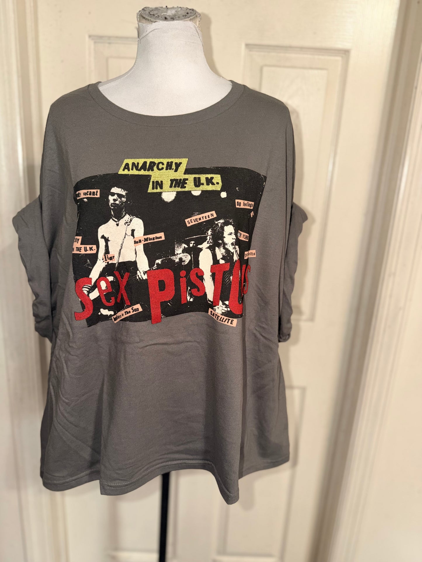The Sex Pistols Oversized Distressed Tee