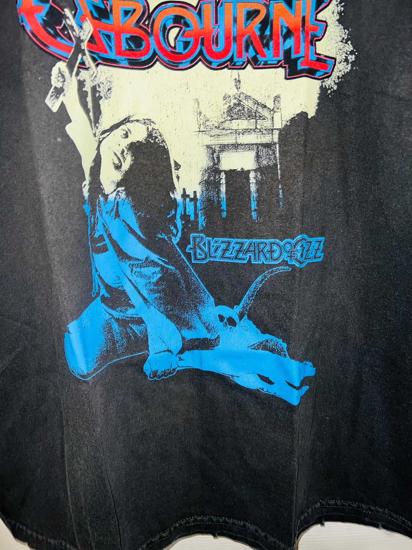 Ozzy Osbourne Oversized Distressed Tee