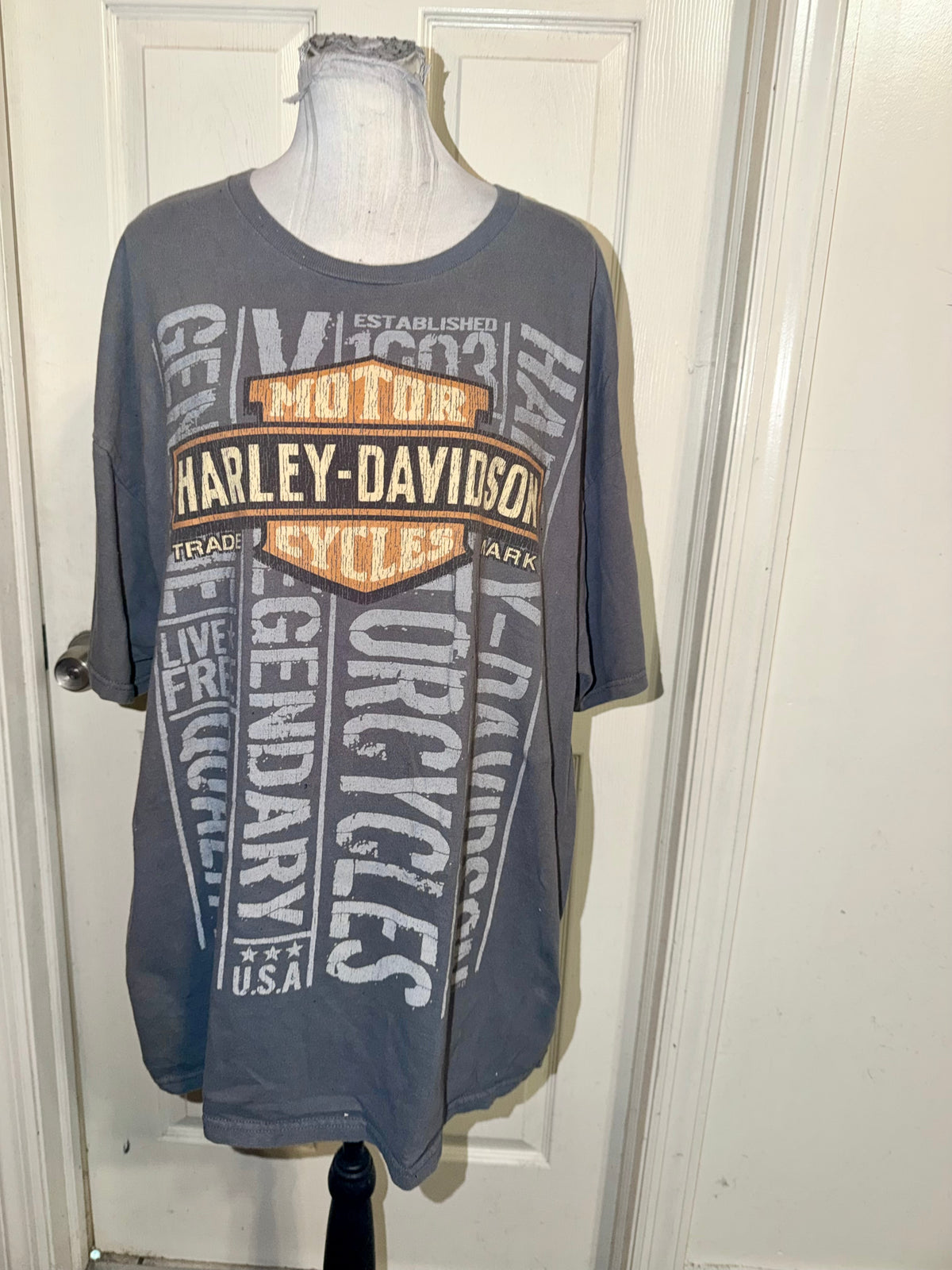 Harley Davidson Vintage Double Sided Tee