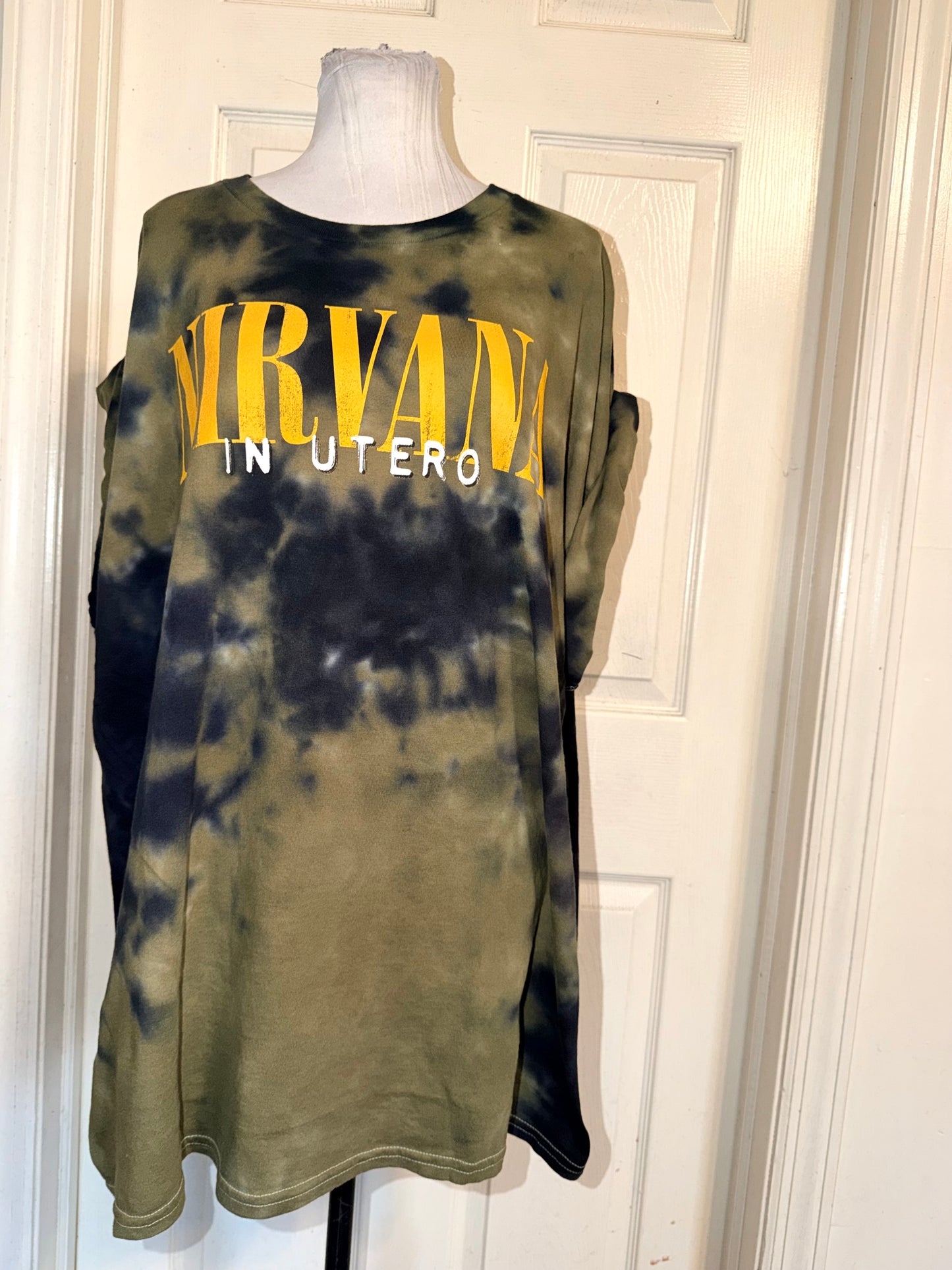 Nirvana Double Sided Oversized Tee