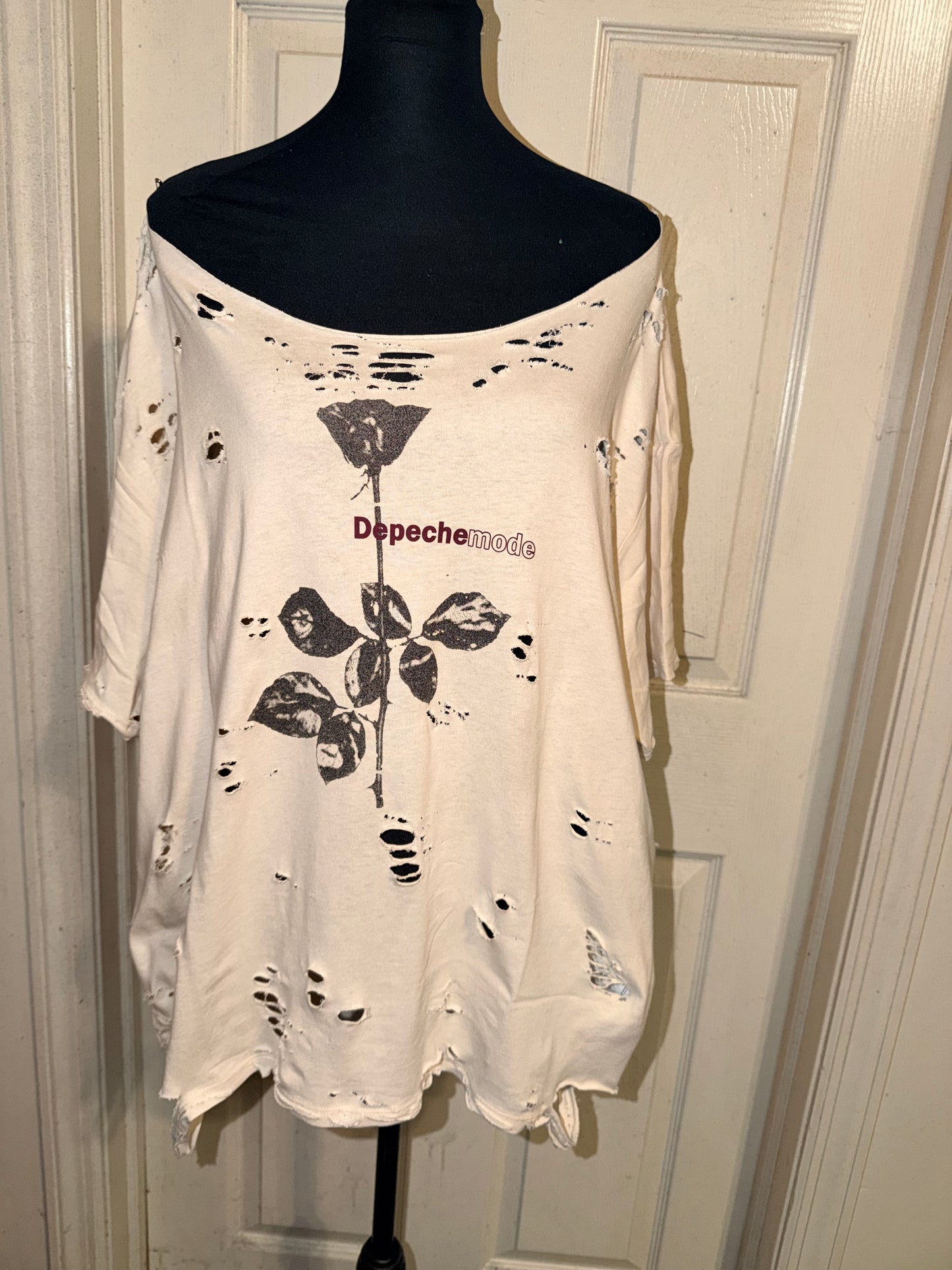 Depeche Mode Oversized Distressed Tee (as is)