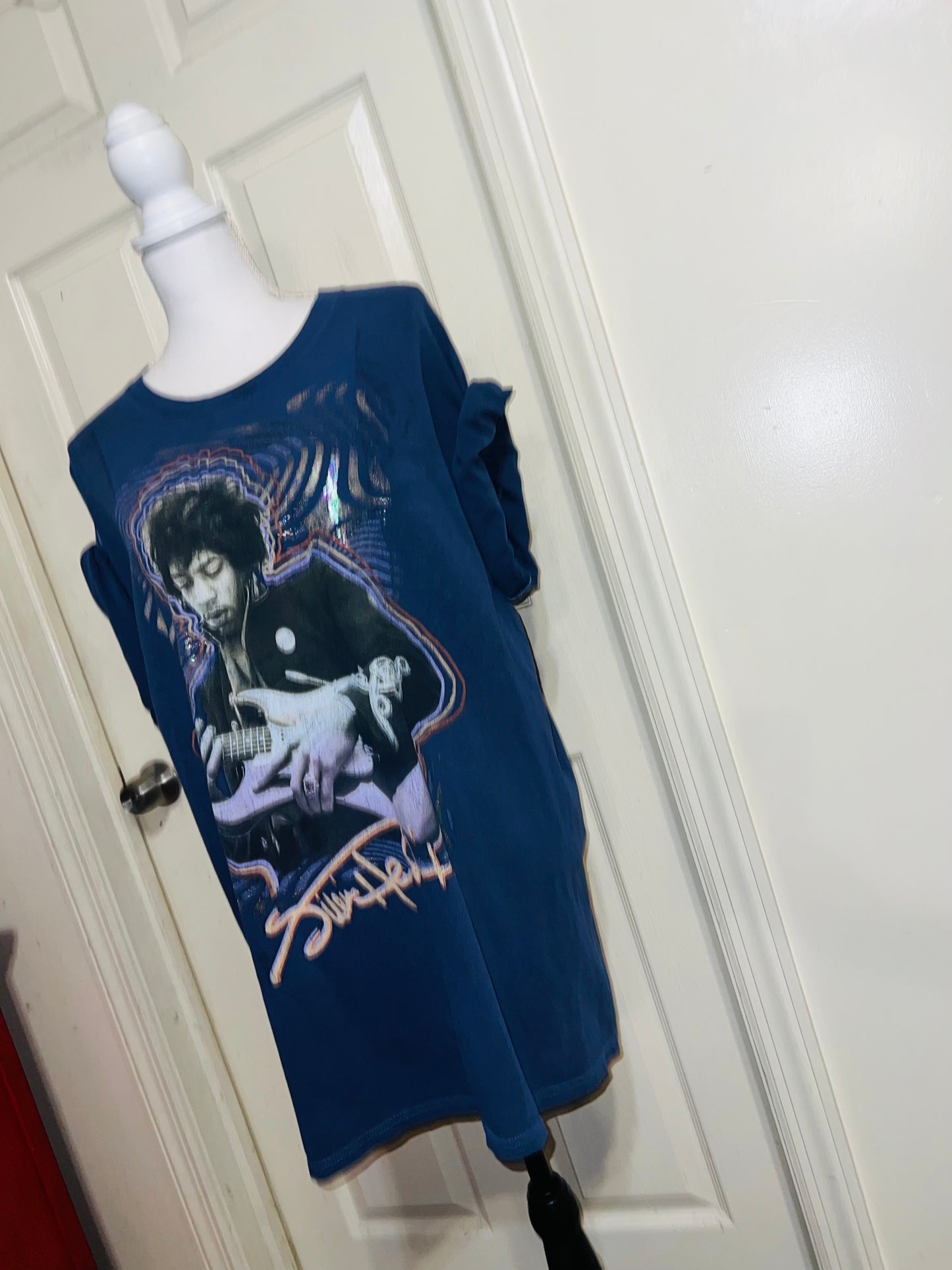 Jimi Hendrix Oversized Distressed Tee