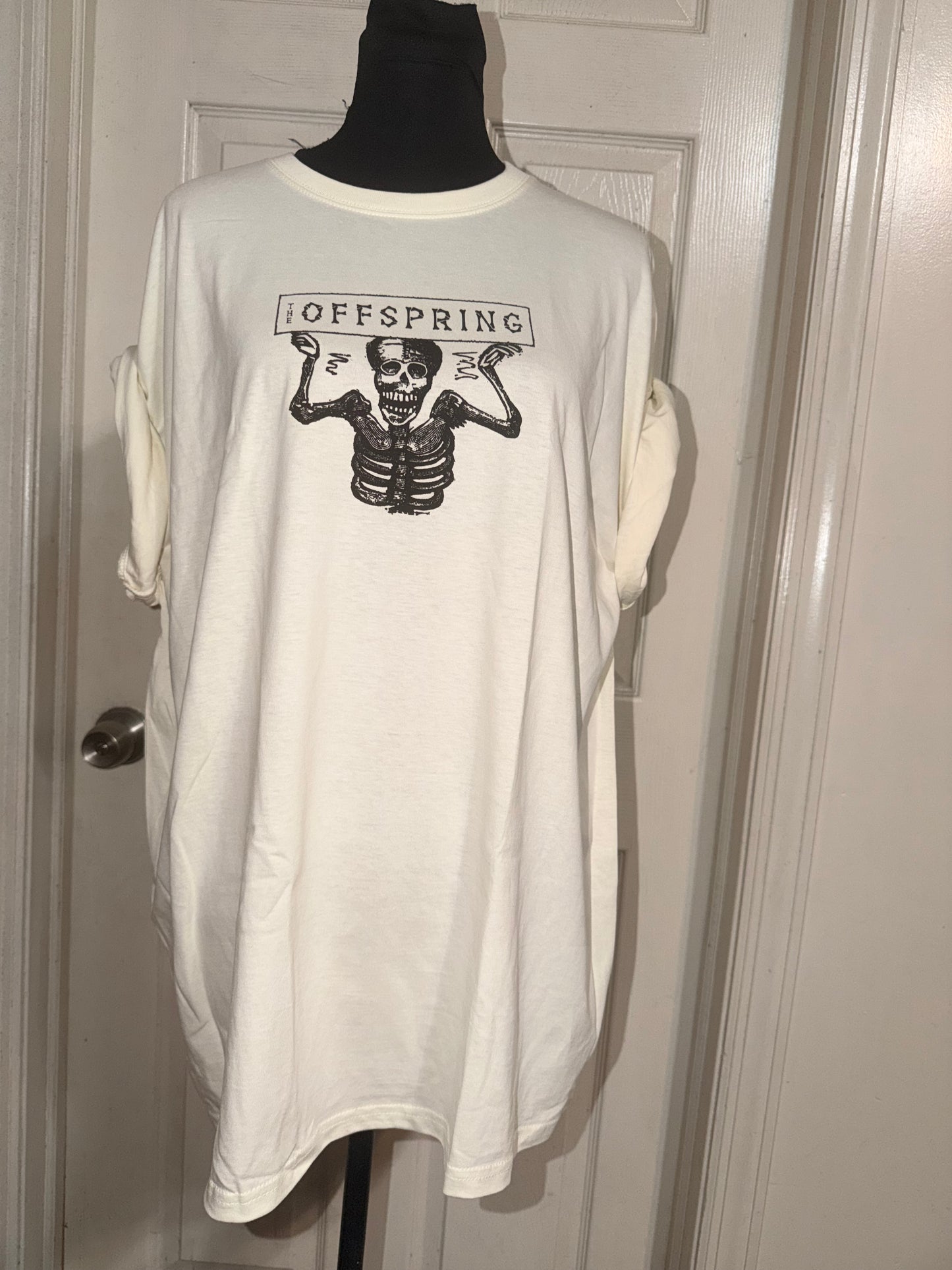 The Offspring Double Sided Oversized Distressed Tee