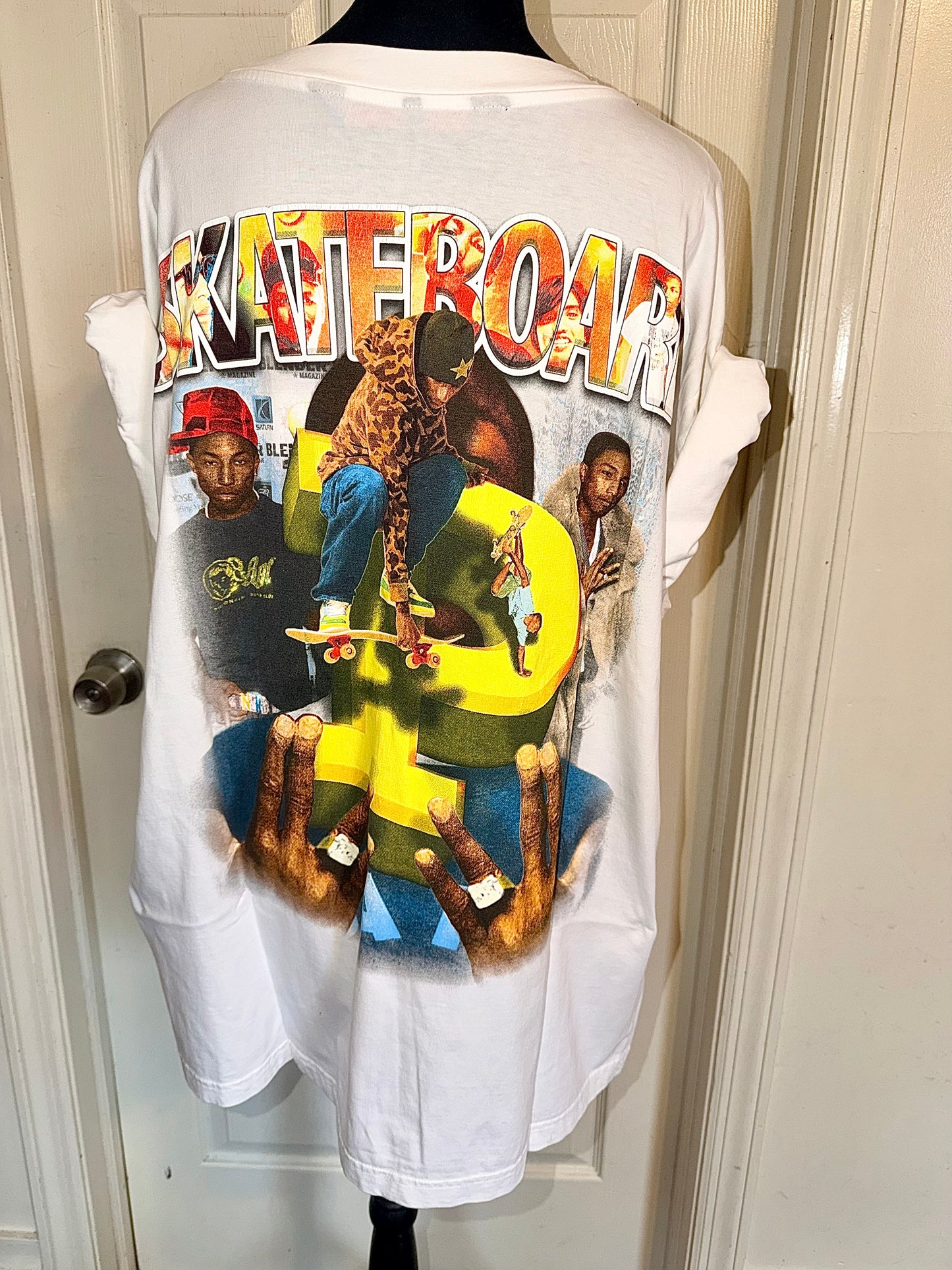 Pharrell Williams Double Sided Oversized Tee