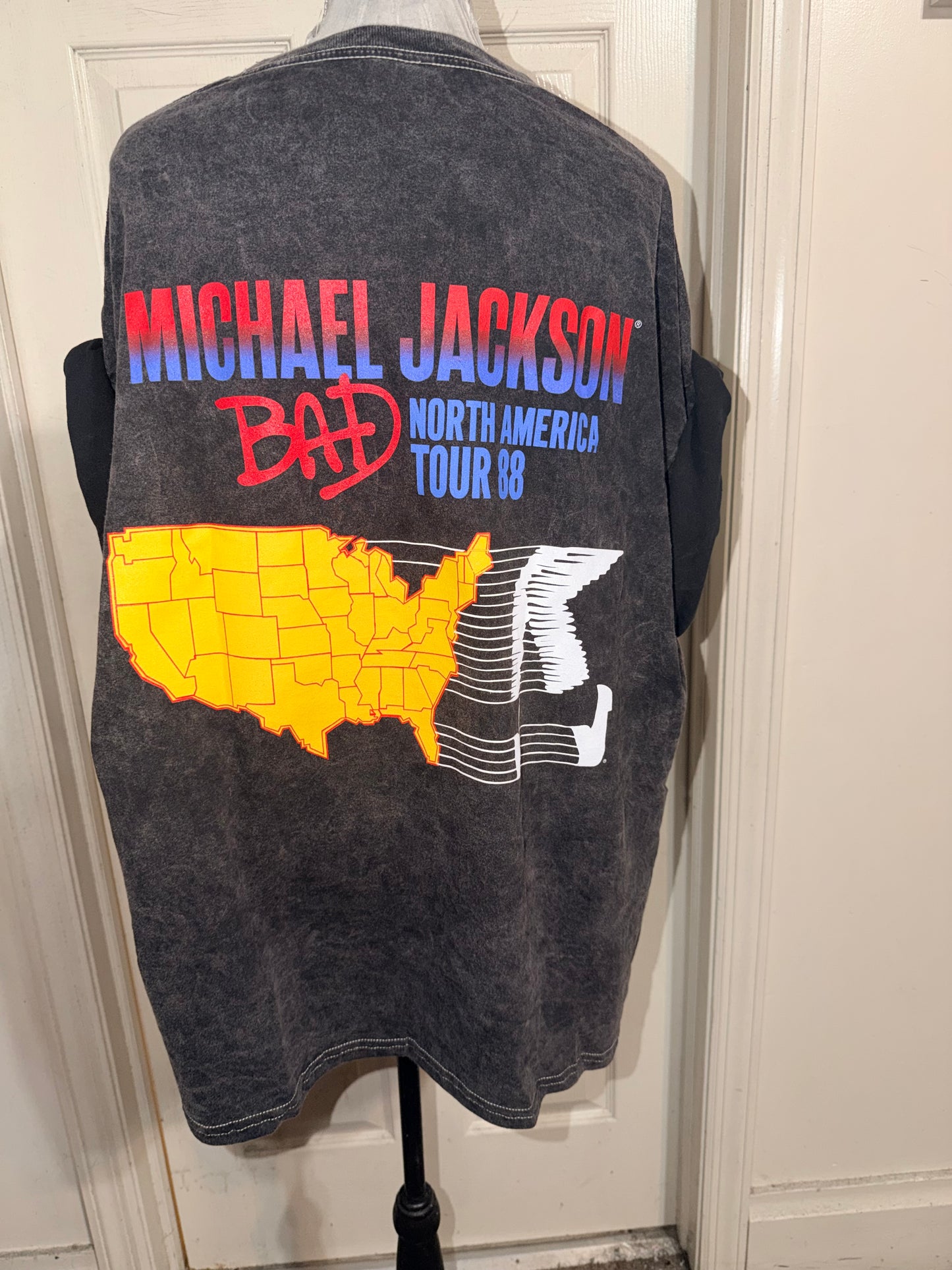 Michael Jackson Double Sided Oversized Tee
