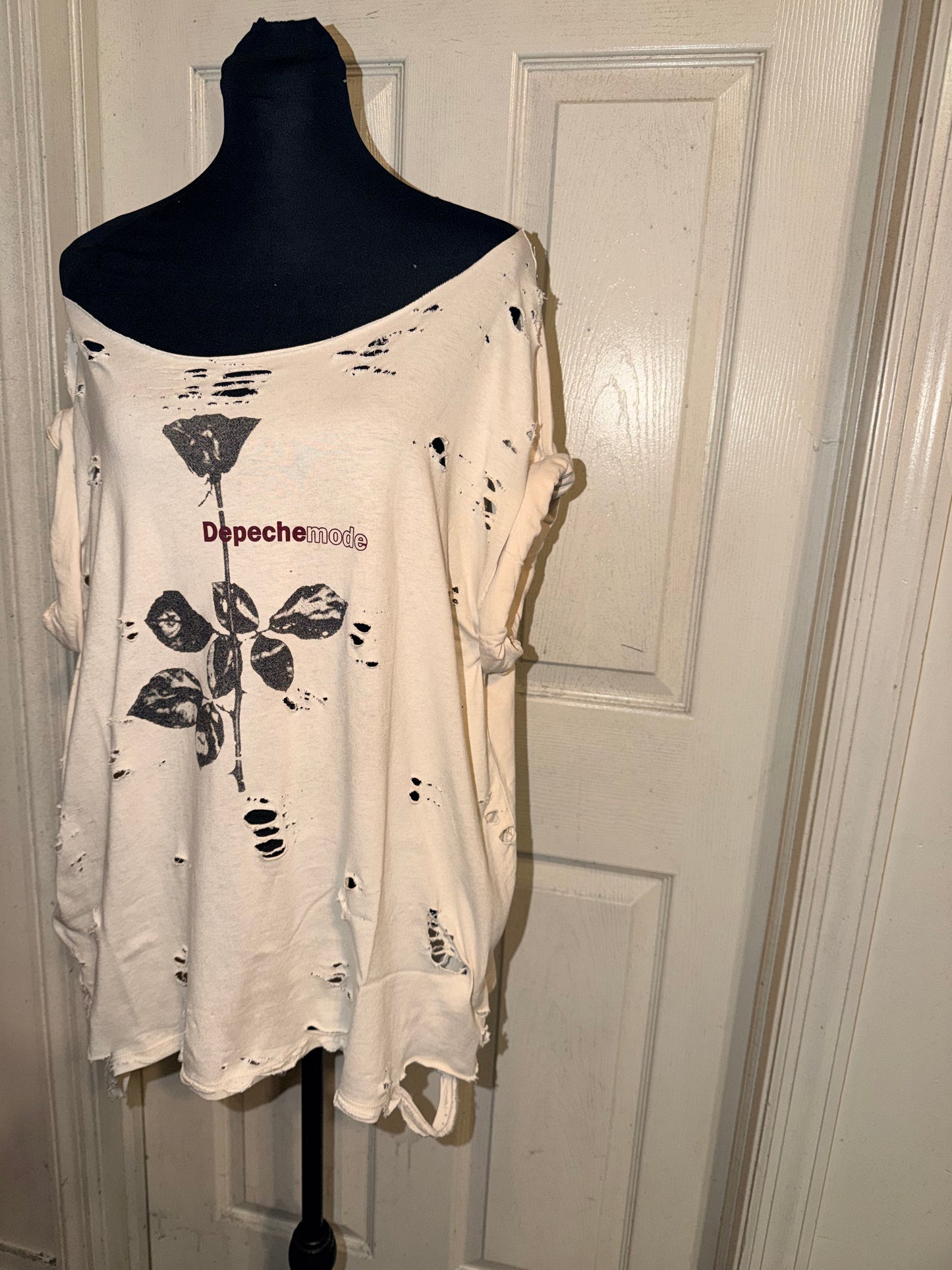 Depeche Mode Oversized Distressed Tee (as is)