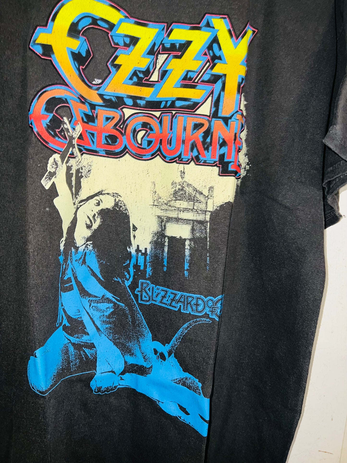 Ozzy Osbourne Oversized Distressed Tee