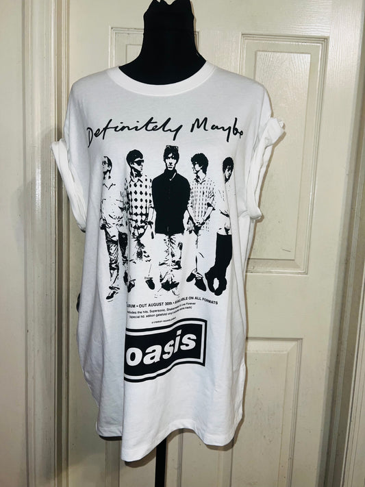 Oasis Oversized Distressed Tee