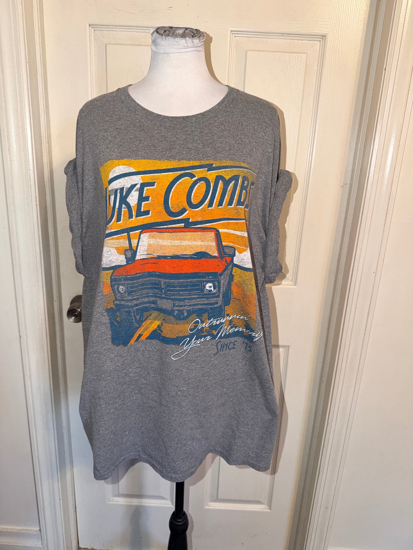 Luke Combs Oversized Distressed Tee