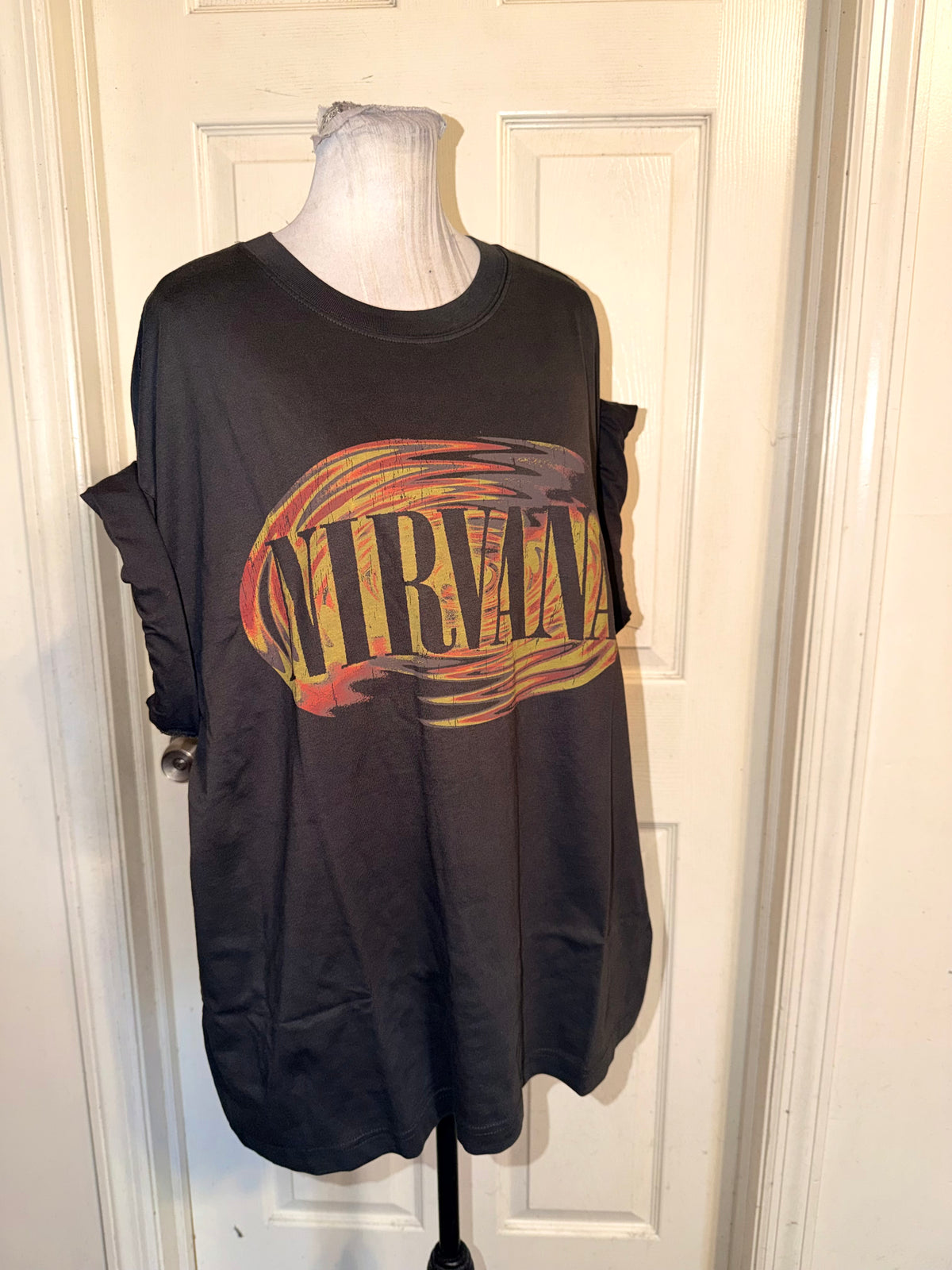 Nirvana Double Sided Oversized Tee