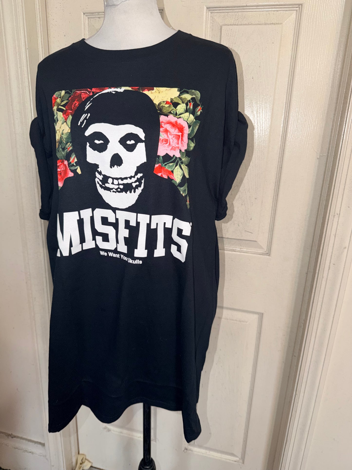 The Misfits Oversized Distressed Tee