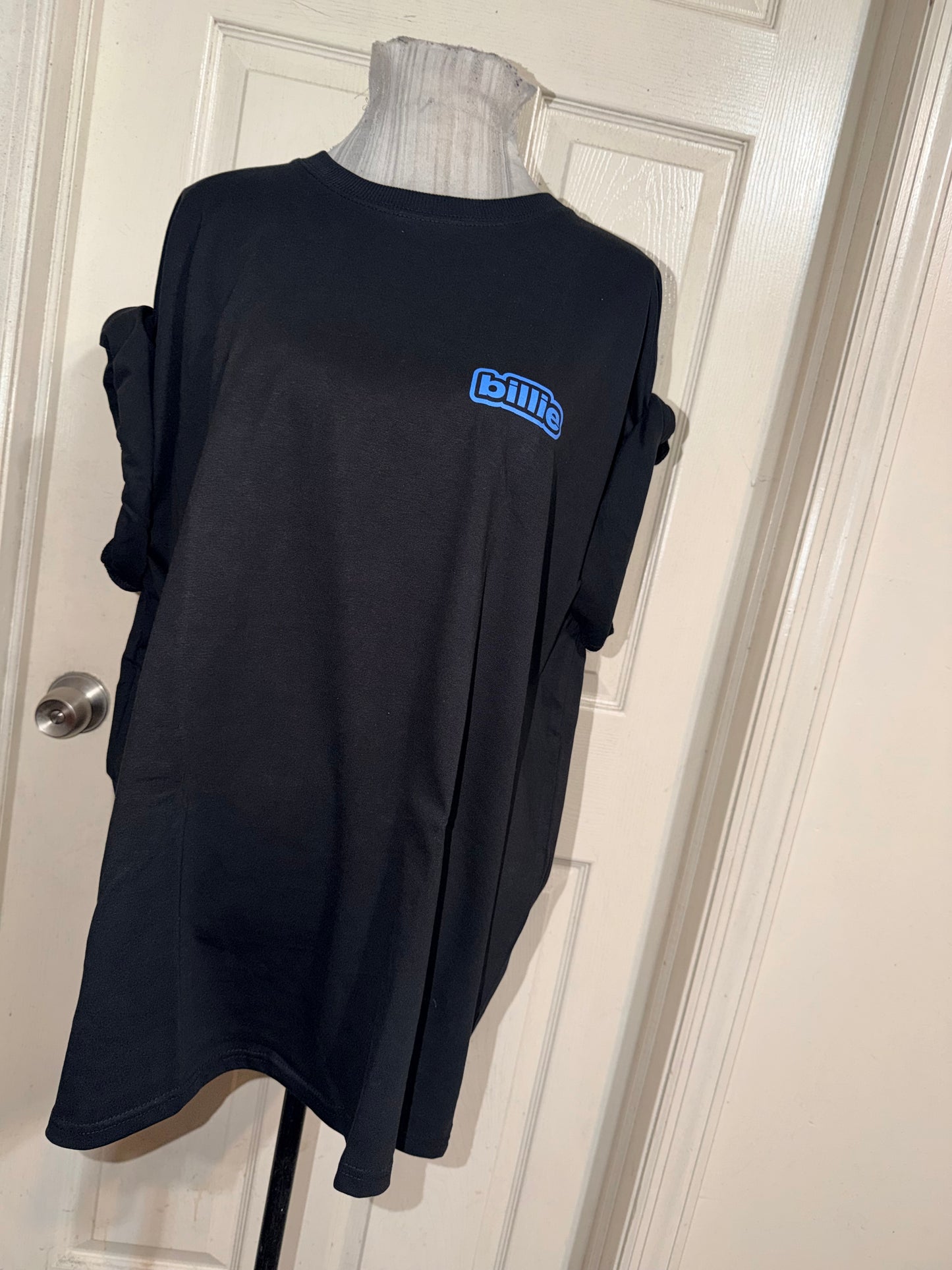 Billie Eilish Double Sided Oversized Distressed Tee