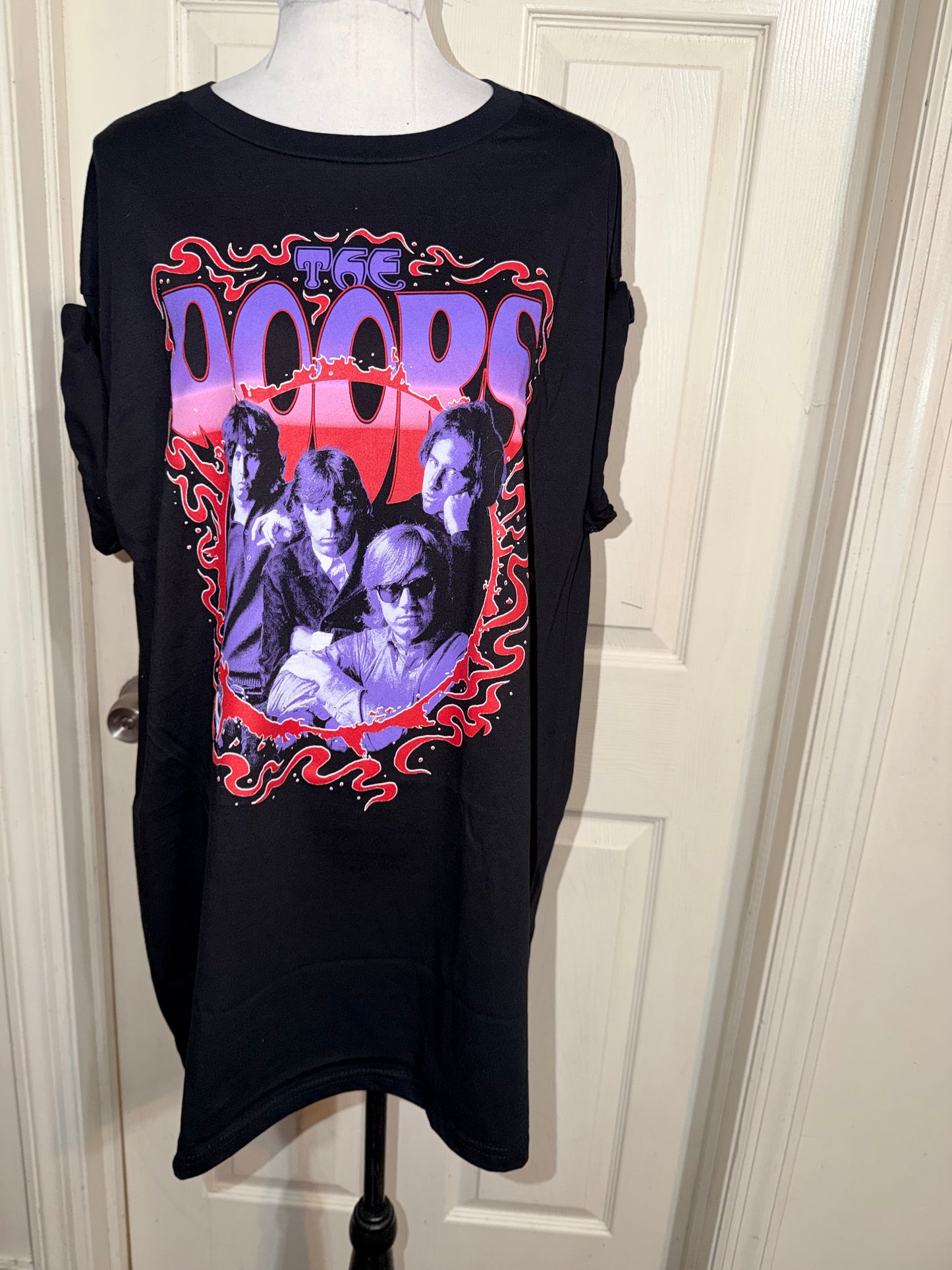 The Doors Double Sided Oversized Distressed Tee