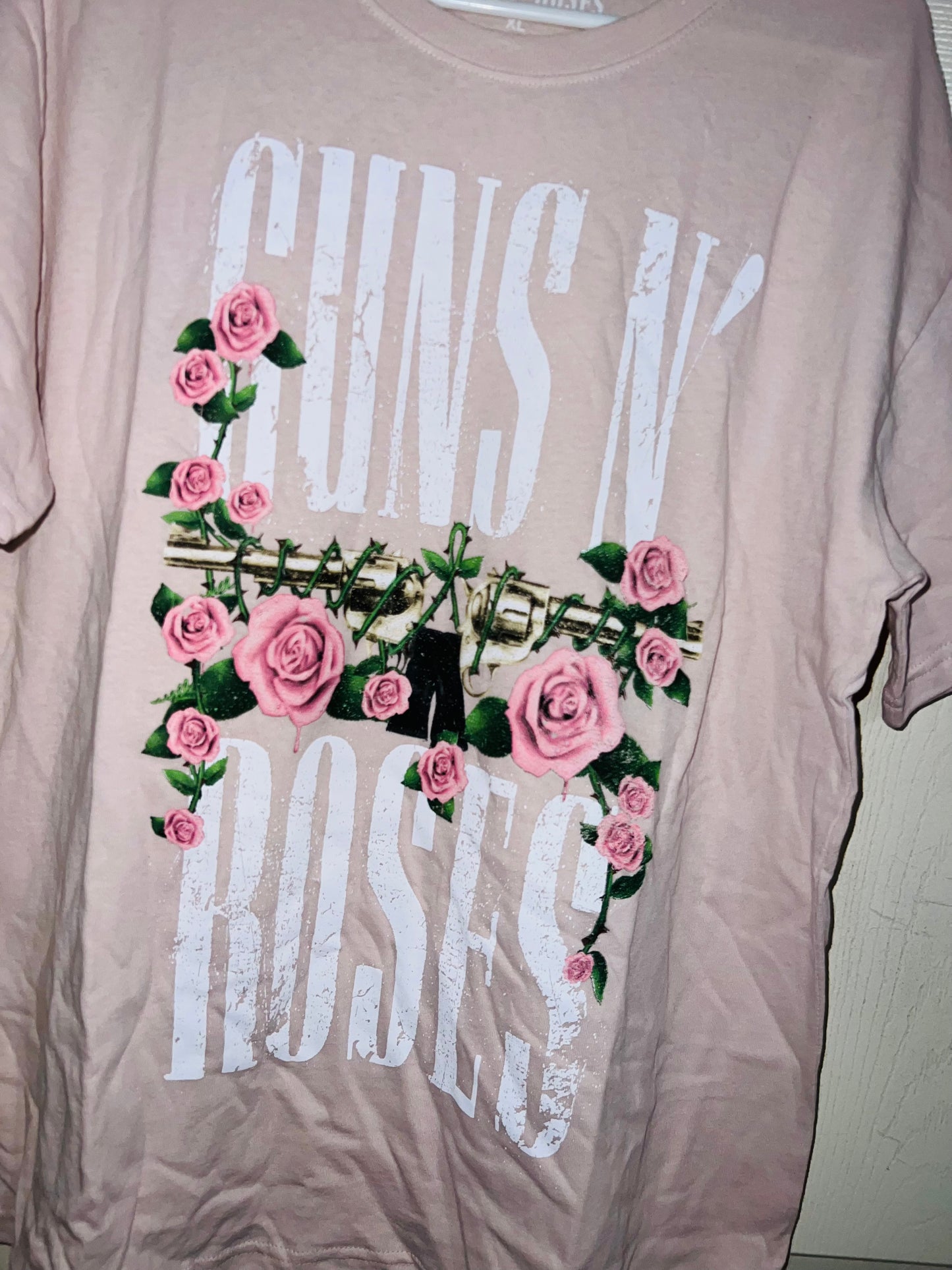 Guns n Roses Oversized Distressed Tee