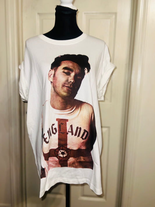 Morrissey Oversized Distressed Tee