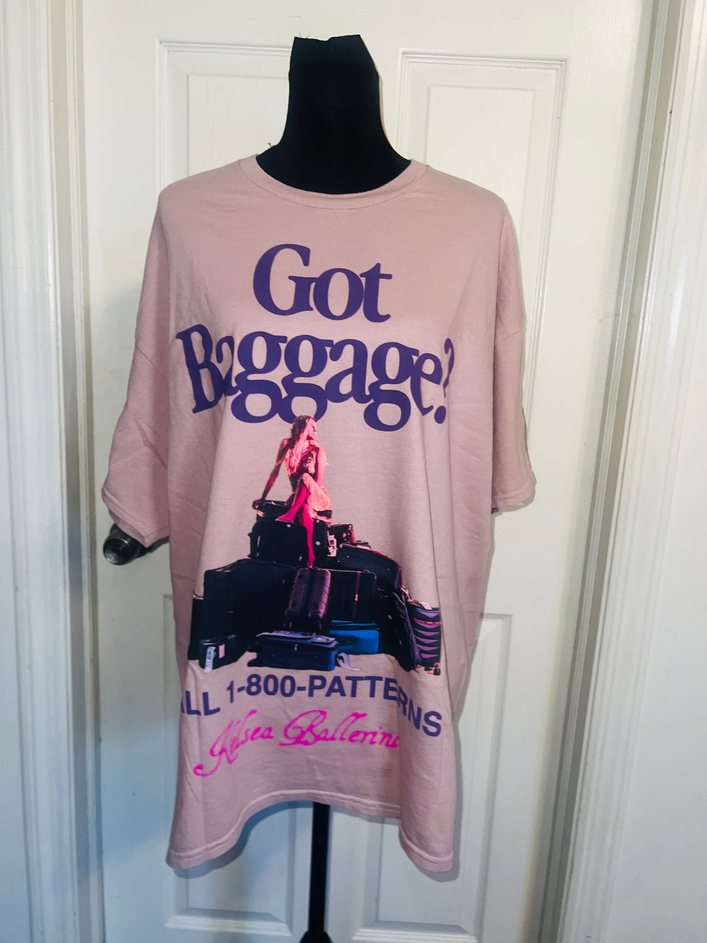 Kelsea Ballerini Oversized Distressed Tee