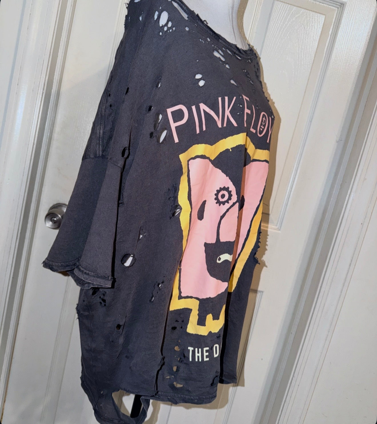 Pink Floyd Oversized Distressed Tee (as is)