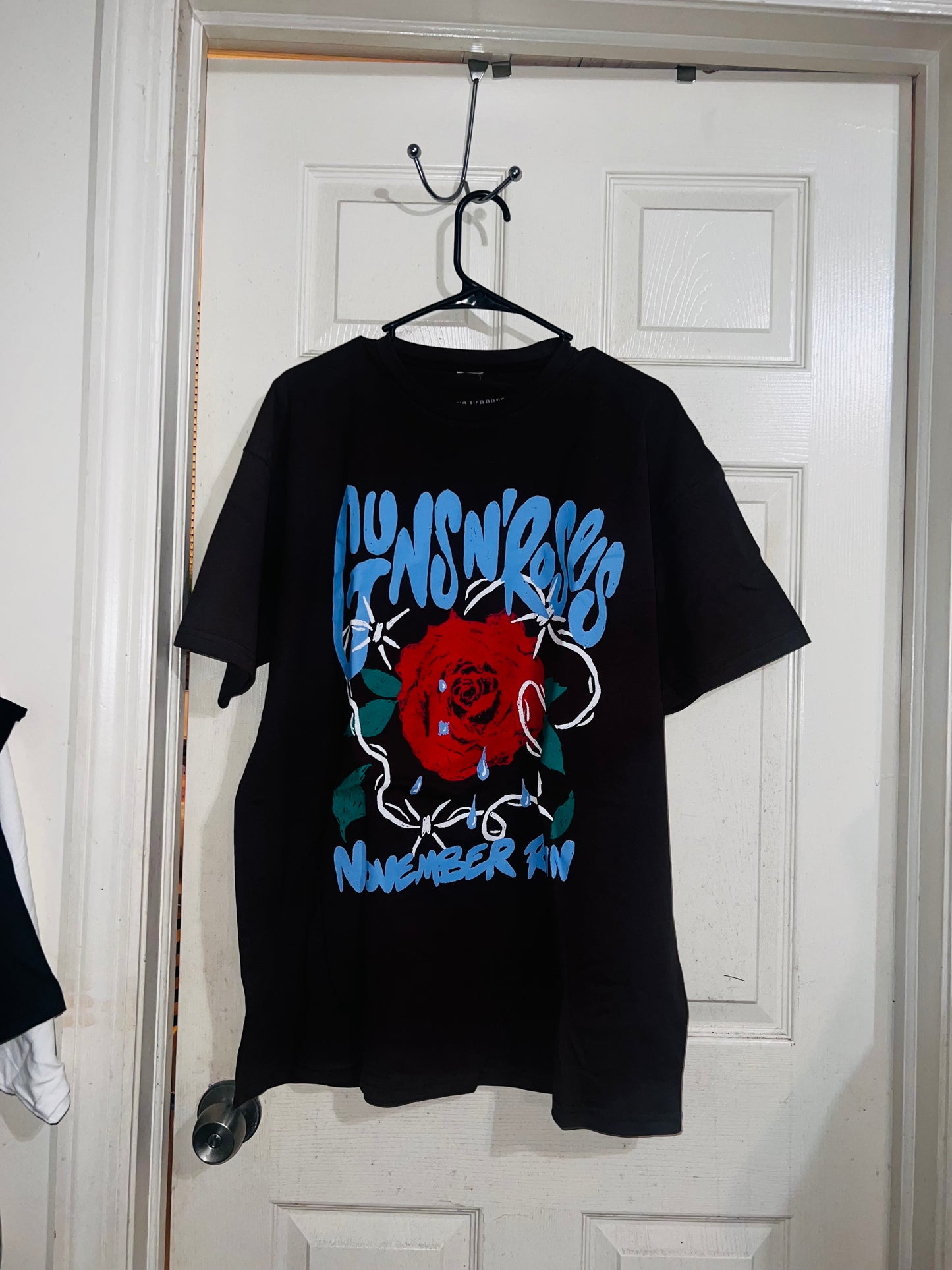 Guns n Roses November Rain Oversized Distressed Tee