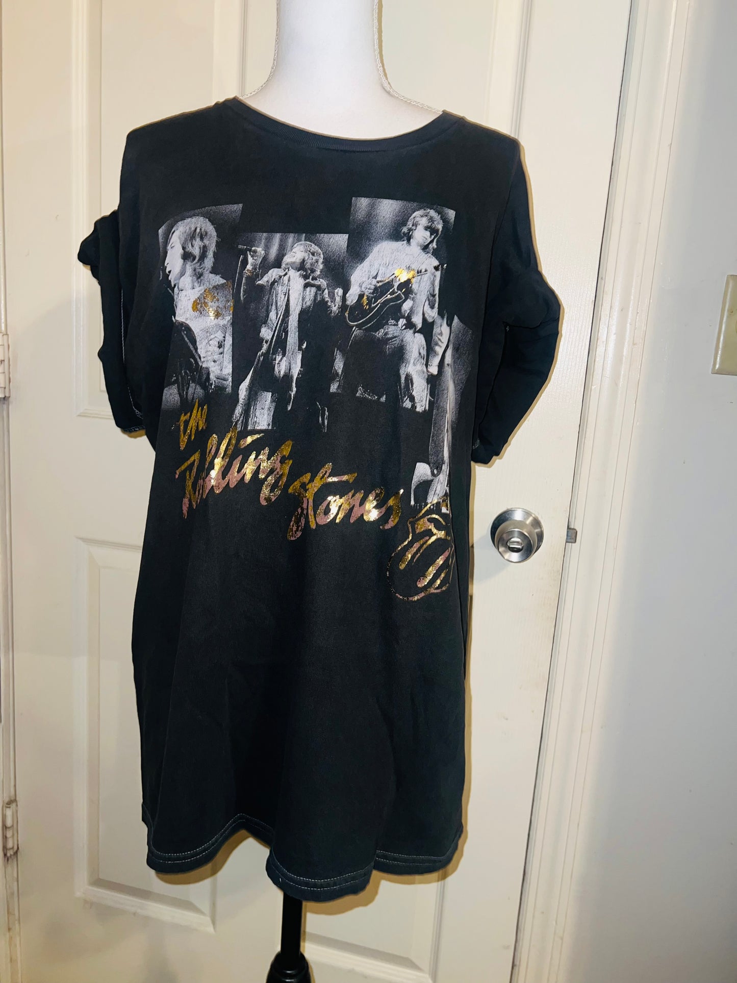 The Rolling Stones Oversized Distressed Tee