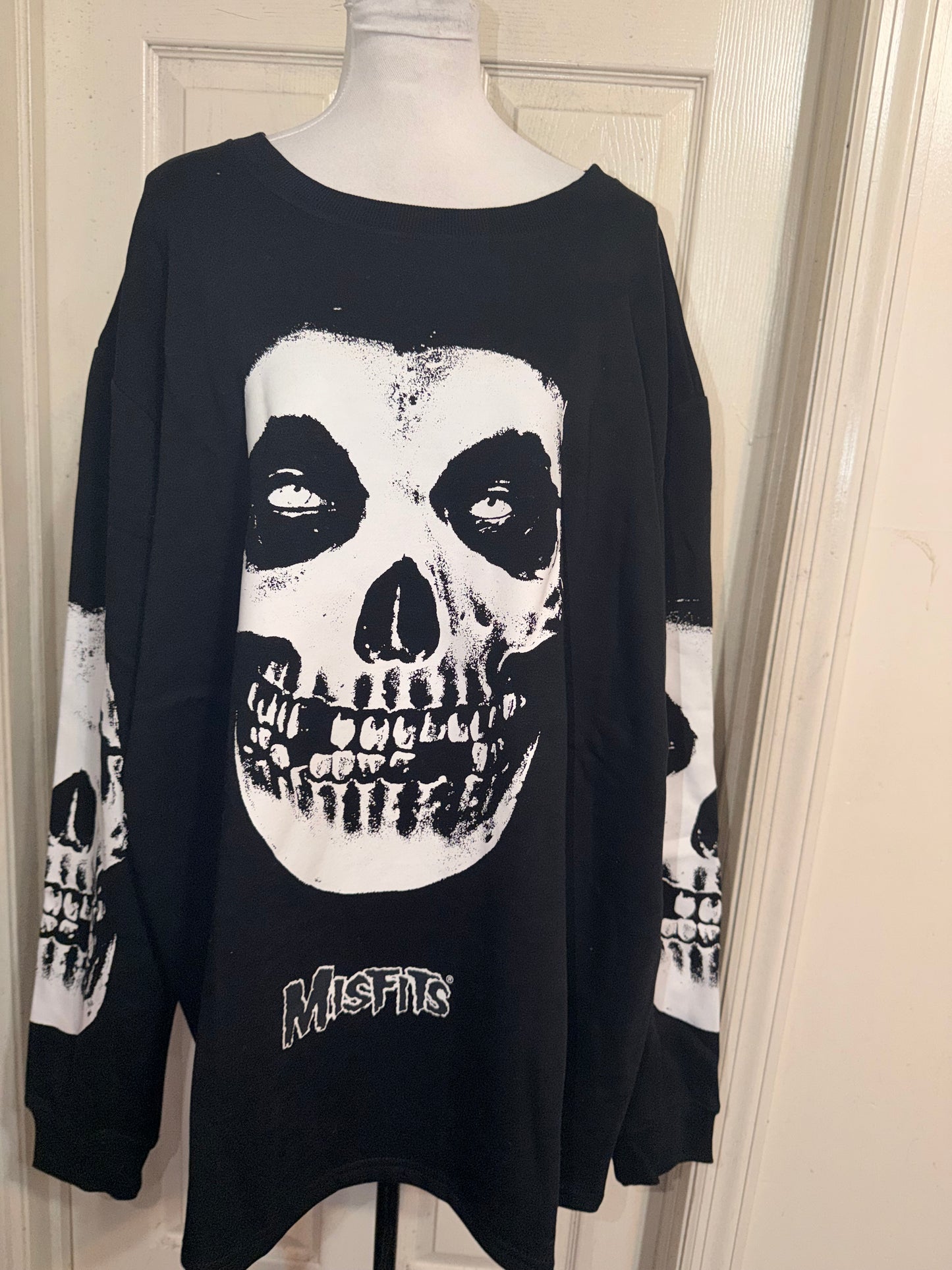 The Misfits Oversized Distressed Sweatshirt