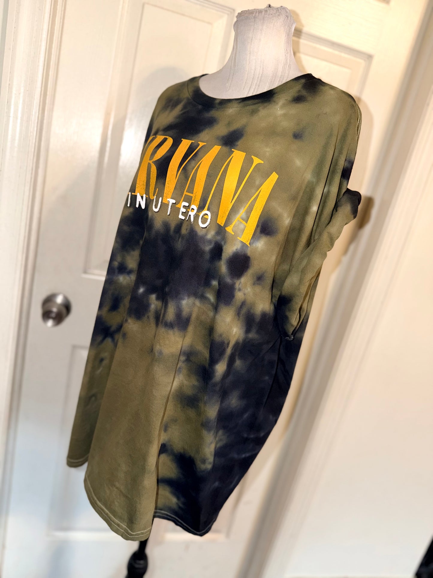 Nirvana Double Sided Oversized Tee