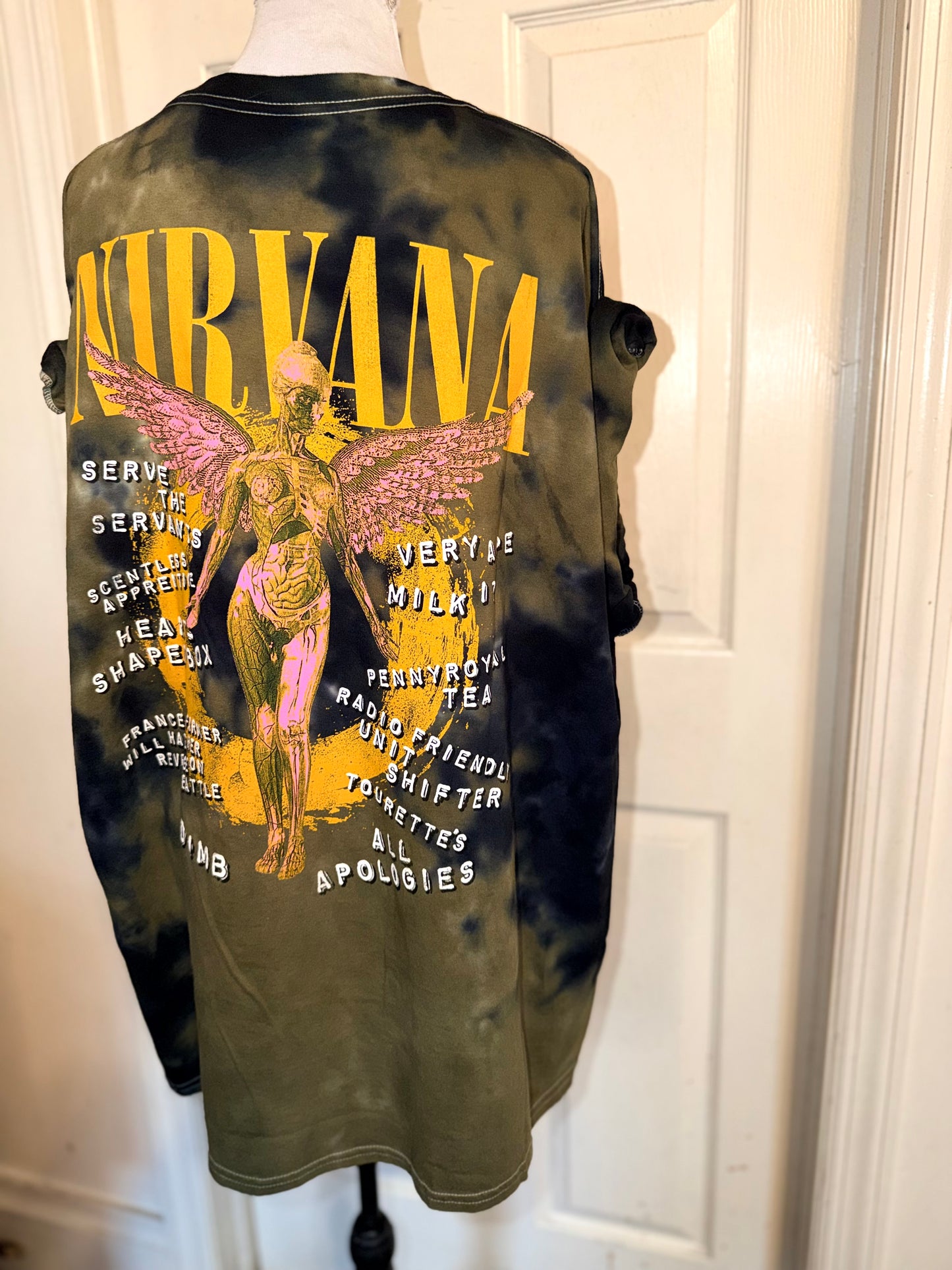Nirvana Double Sided Oversized Tee