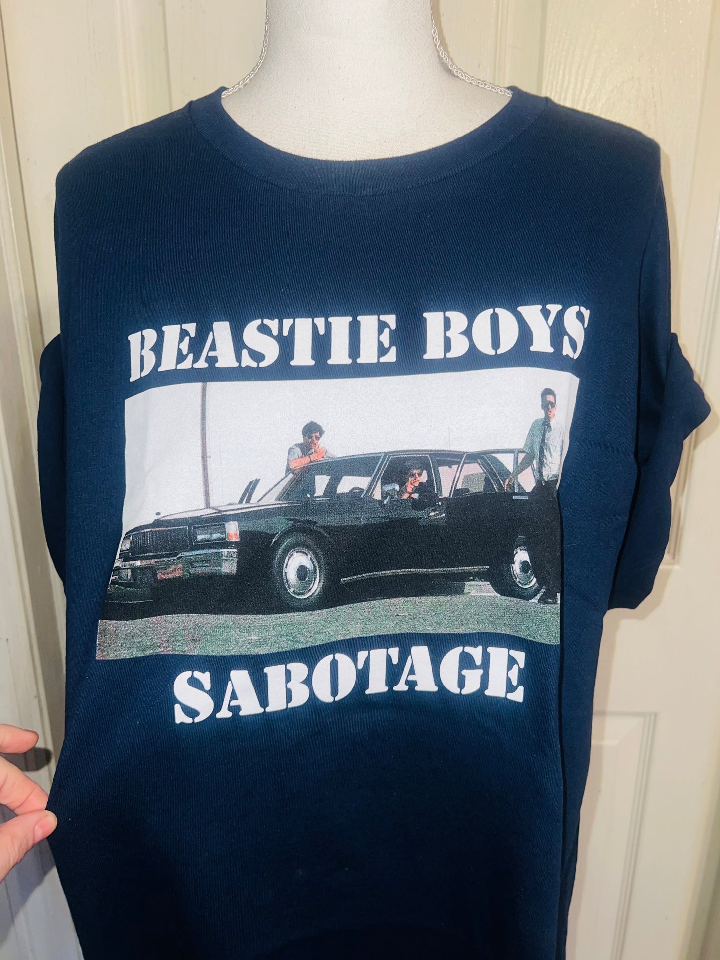 Beastie Boys Oversized Distressed Tee