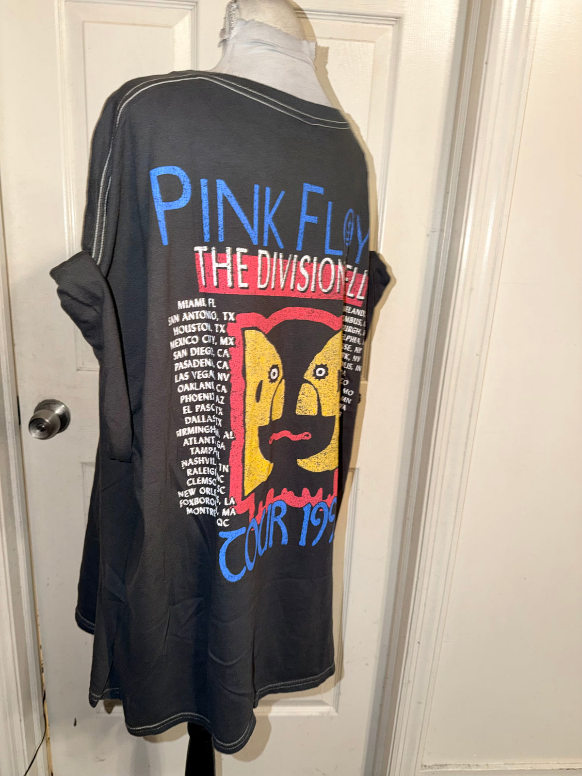 Pink Floyd Double Sided Oversized Tee