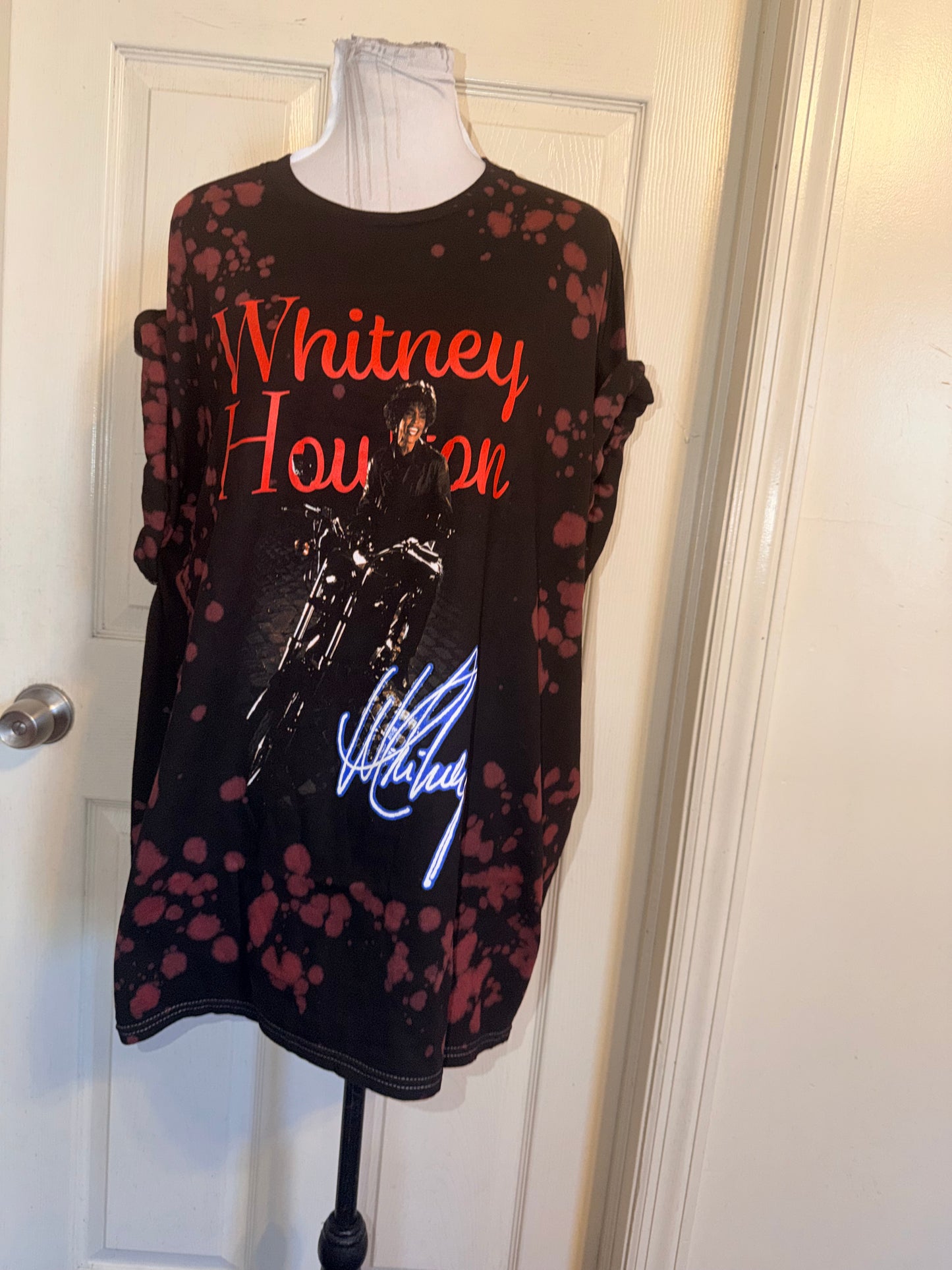 Whitney Houston Distressed Tee