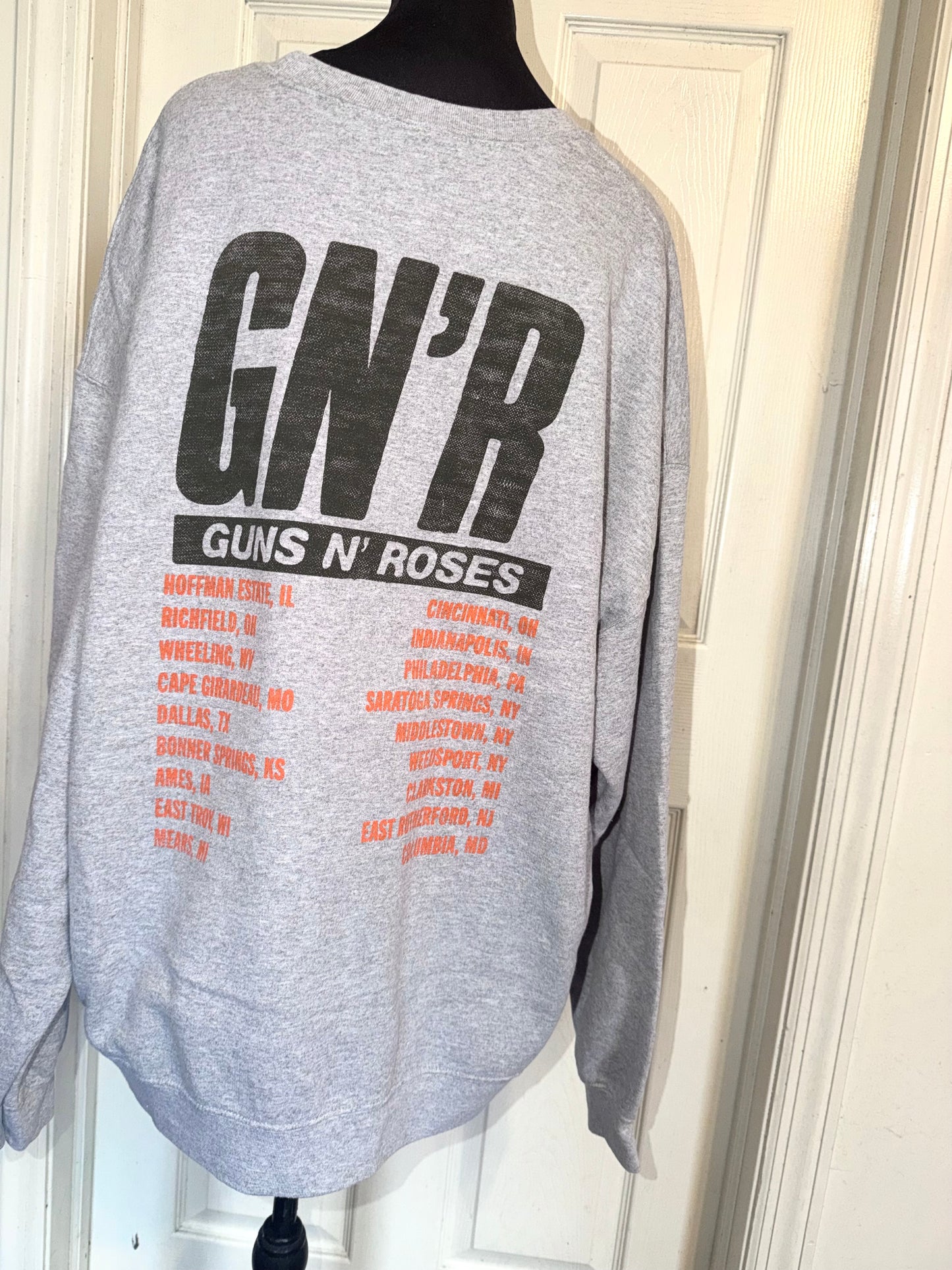 Guns N’ Roses Double Sided Oversized Sweatshirt