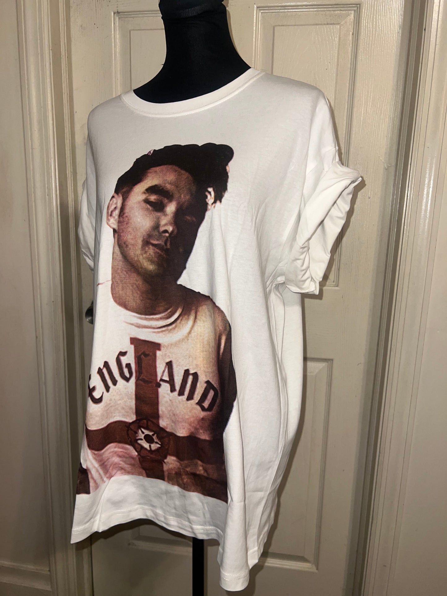 Morrissey Oversized Distressed Tee