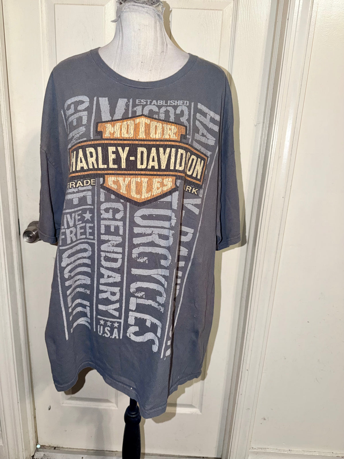 Harley Davidson Vintage Double Sided Tee