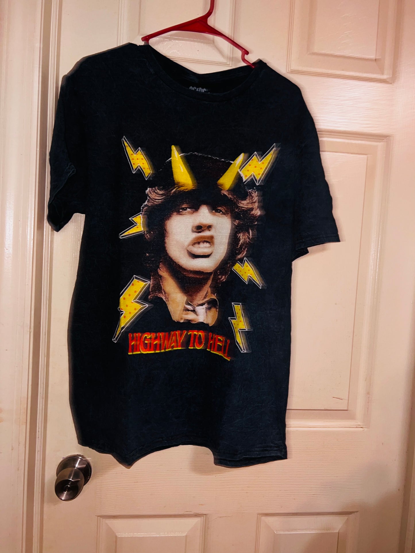 AC/DC Angus Young Highway to Hell Oversized Tee