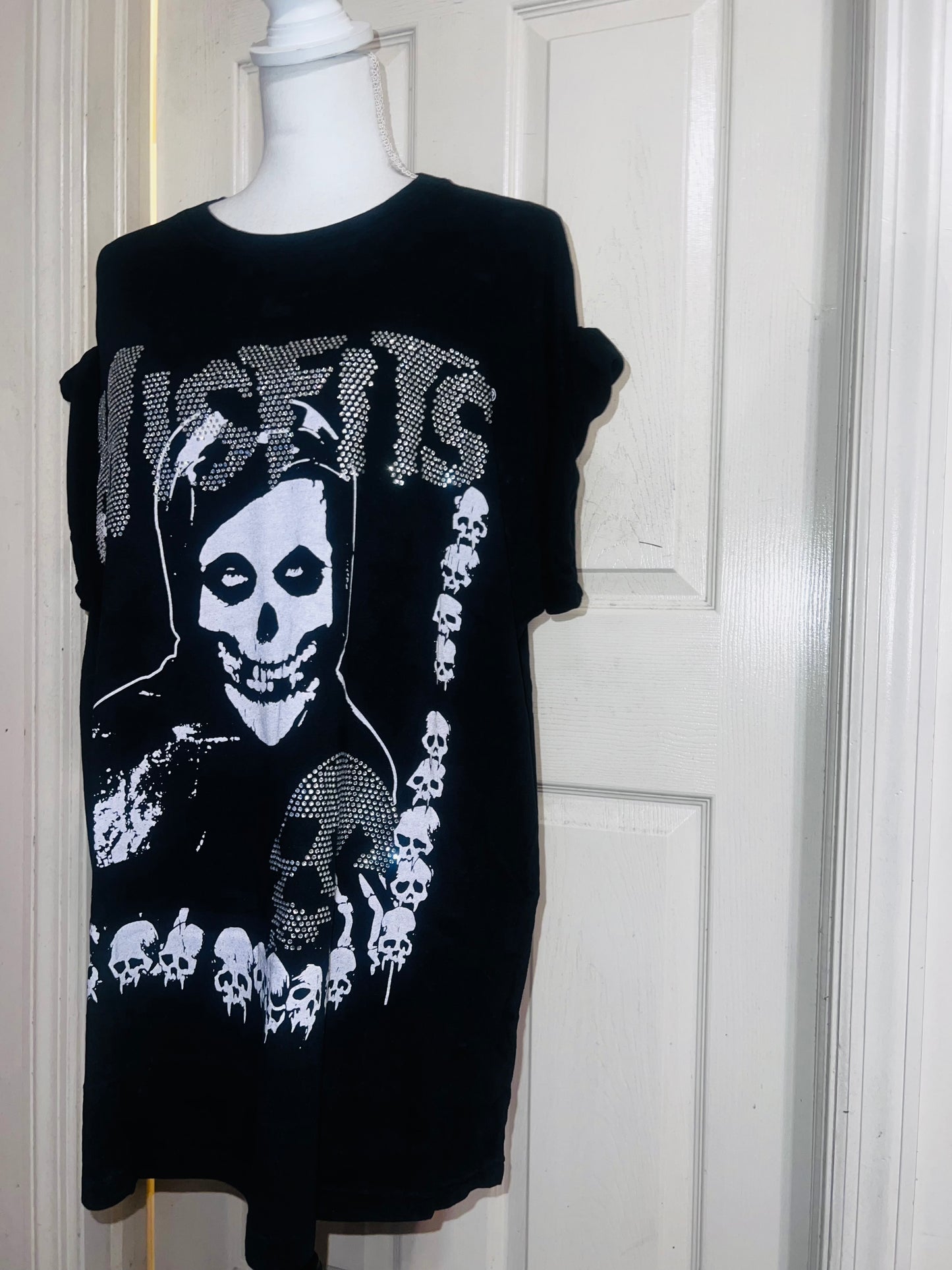 The Misfits Oversized Distressed Tee