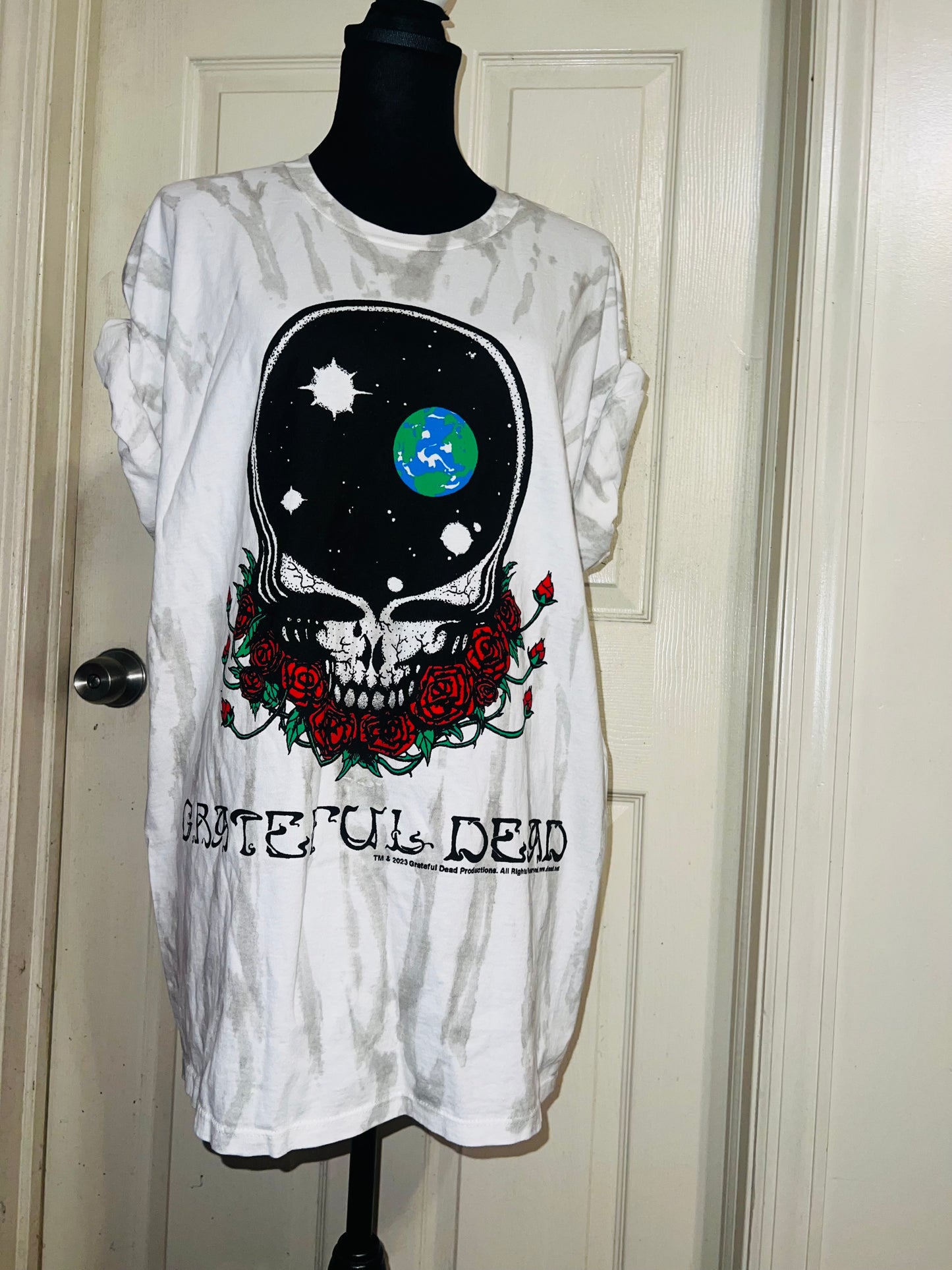 Grateful Dead Oversized Distressed Tee