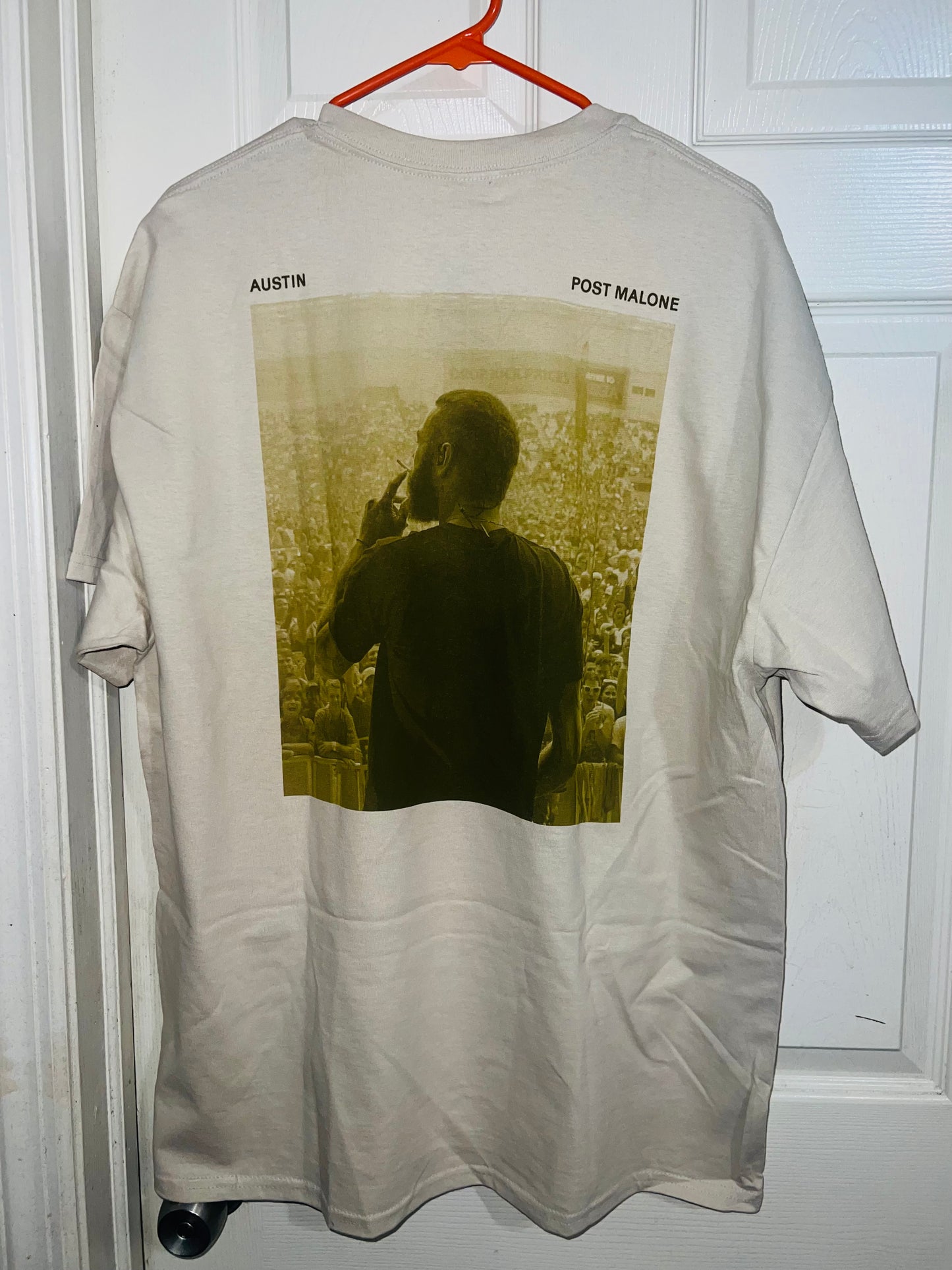 Post Malone Austin Double Sided Distressed Tee