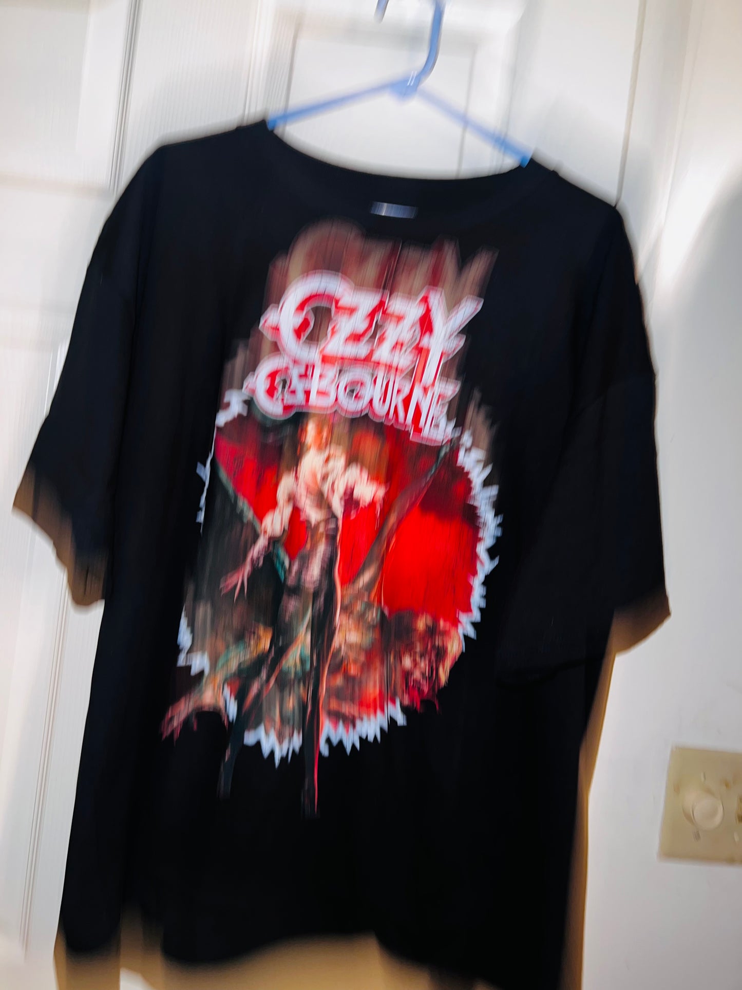 Ozzy Osbourne Oversized Distressed Tee