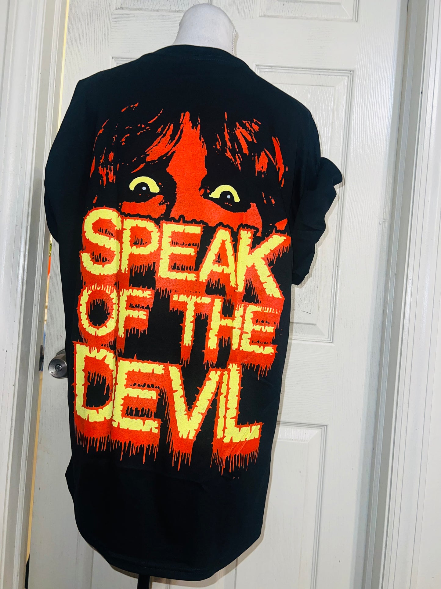 Ozzy Osbourne Double Sided Oversized Distressed Tee