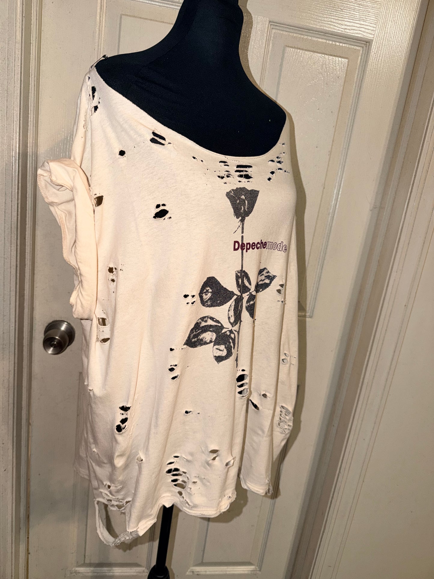 Depeche Mode Oversized Distressed Tee (as is)