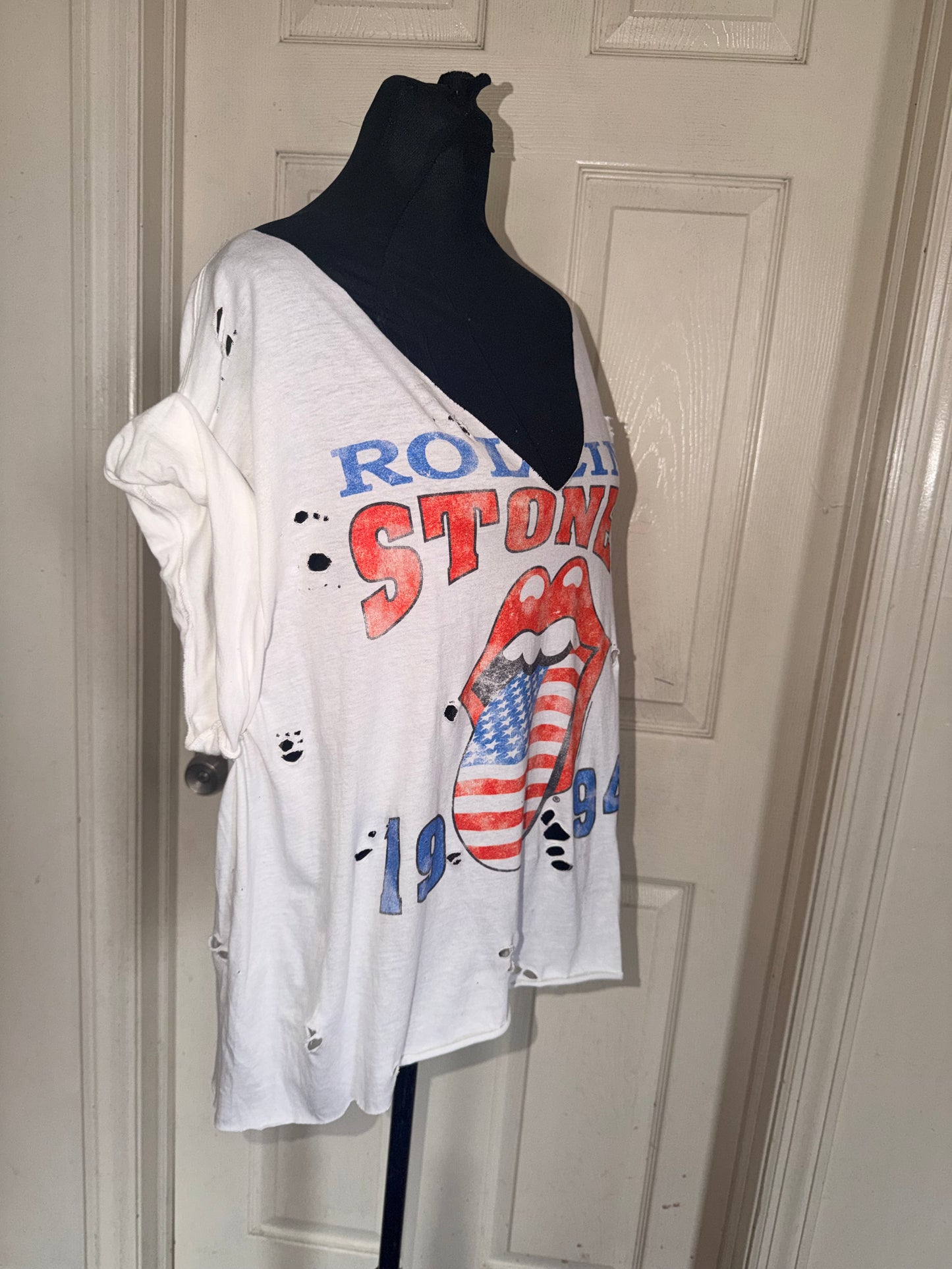 The Rolling Stones Open Back Bow Tee (as is)