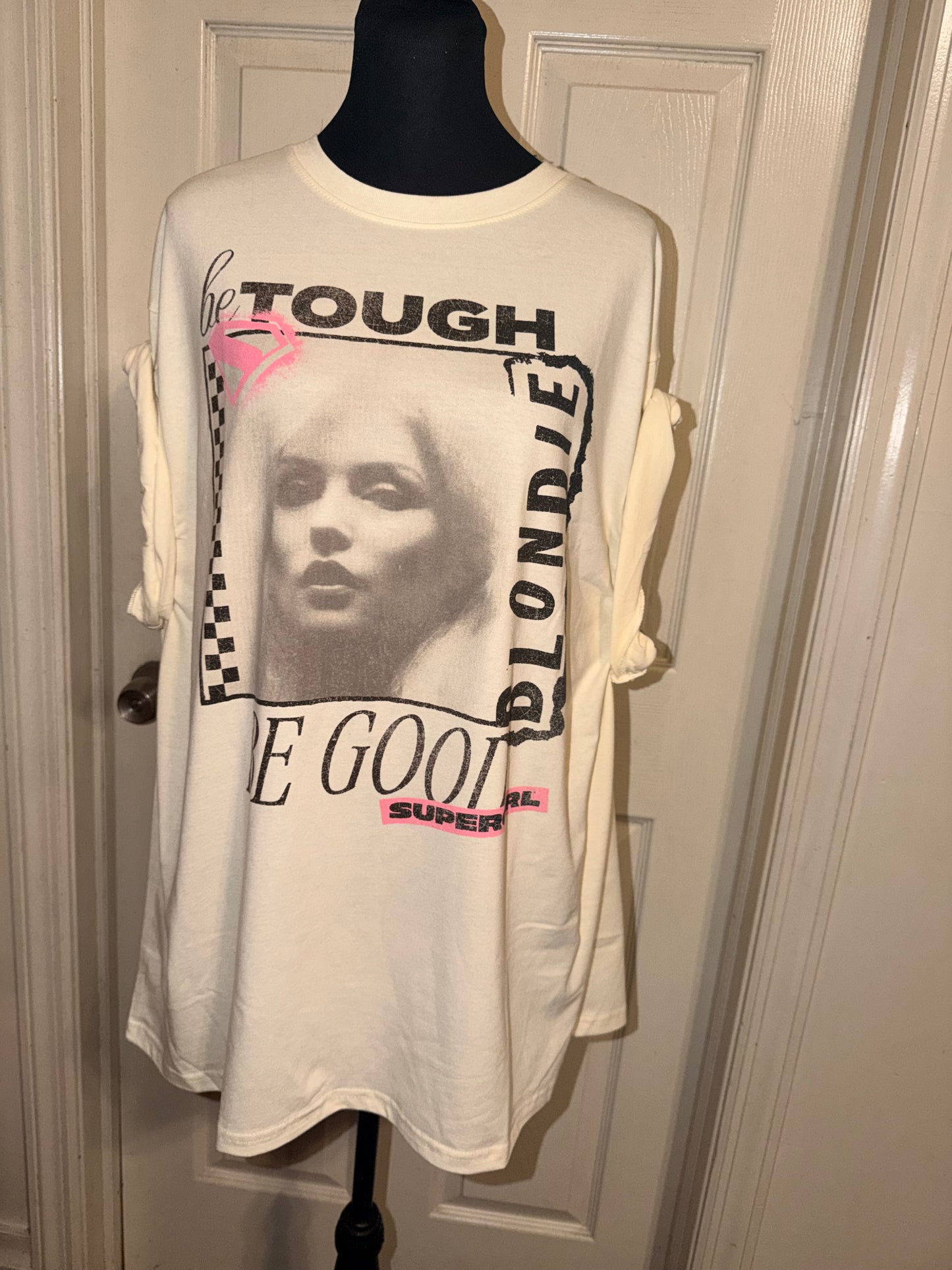 Blondie Oversized Distressed Tee