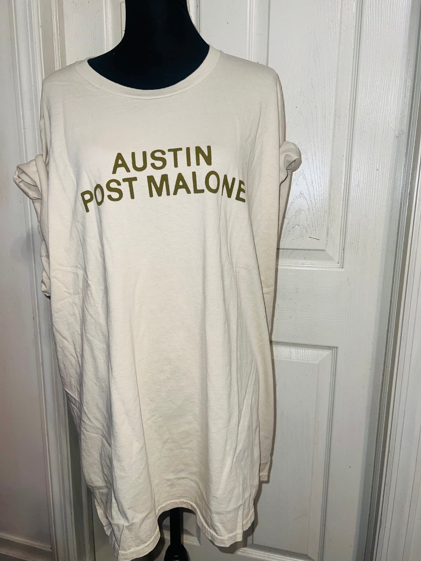 Post Malone Austin Double Sided Distressed Tee