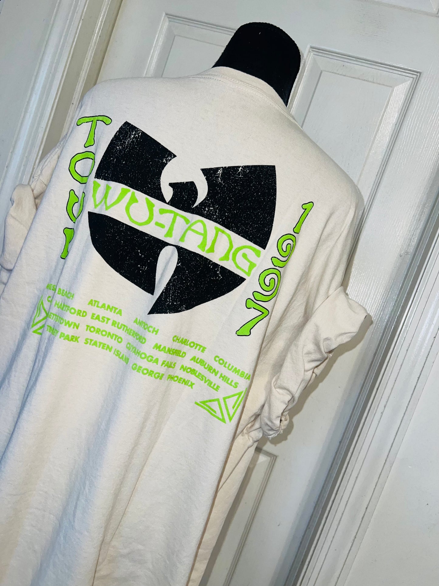 Wu-Tang Clan Double Sided Distressed Tee