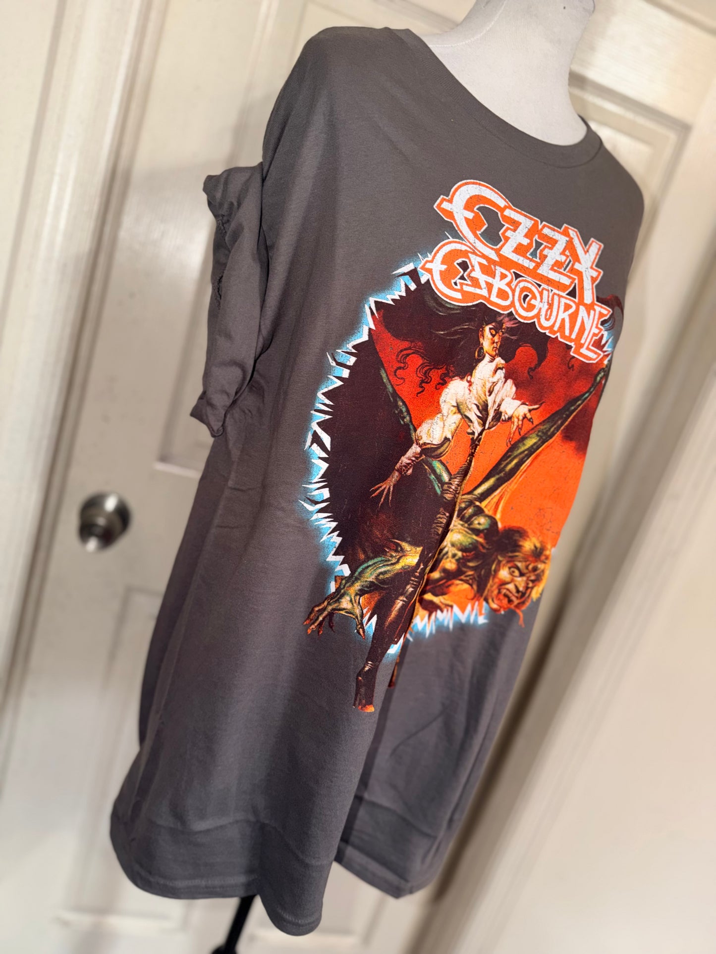 Ozzy Osbourne Oversized Distressed Tee