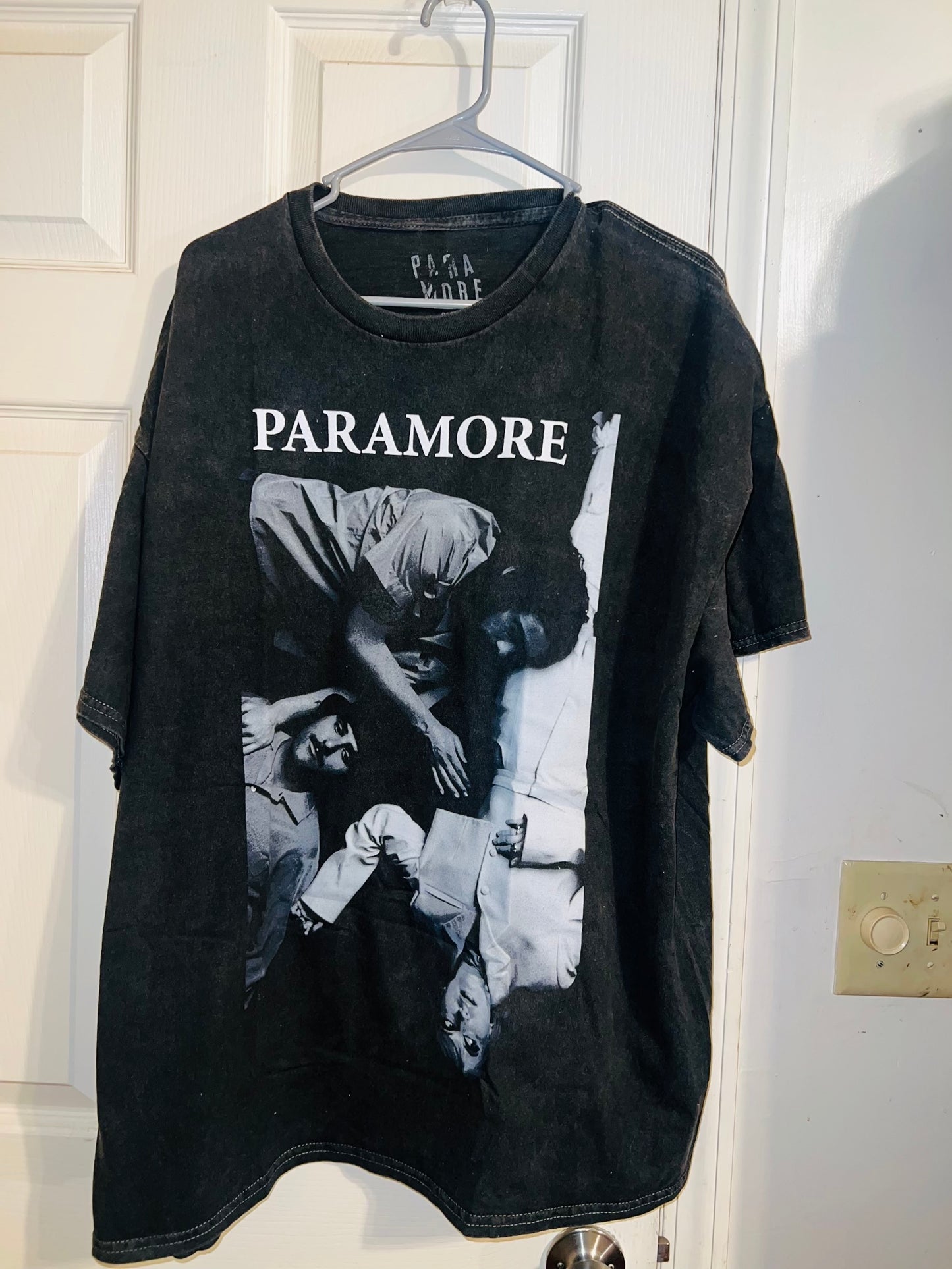 Paramore Oversized Distressed Tee