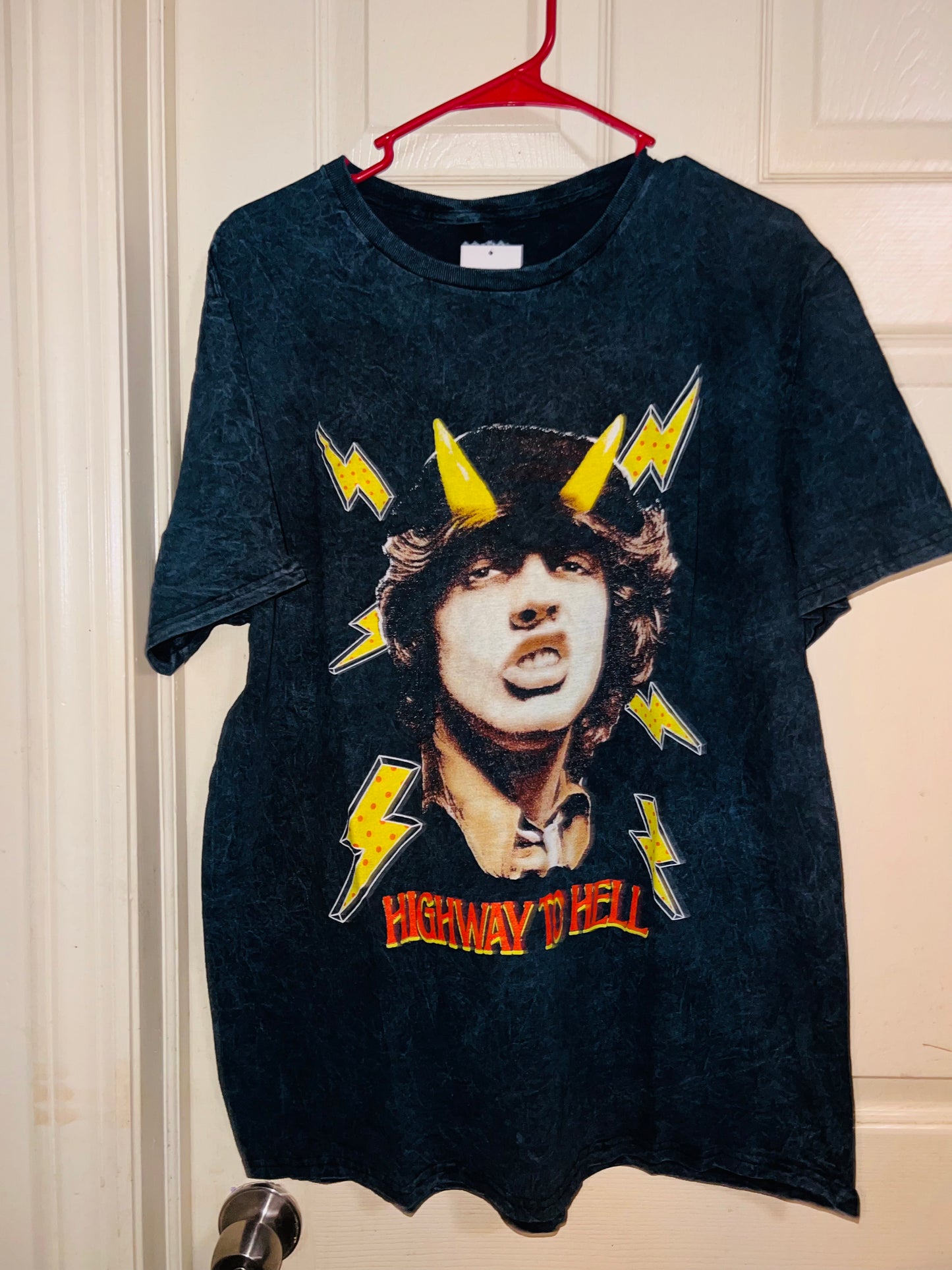 AC/DC Angus Young Highway to Hell Oversized Tee