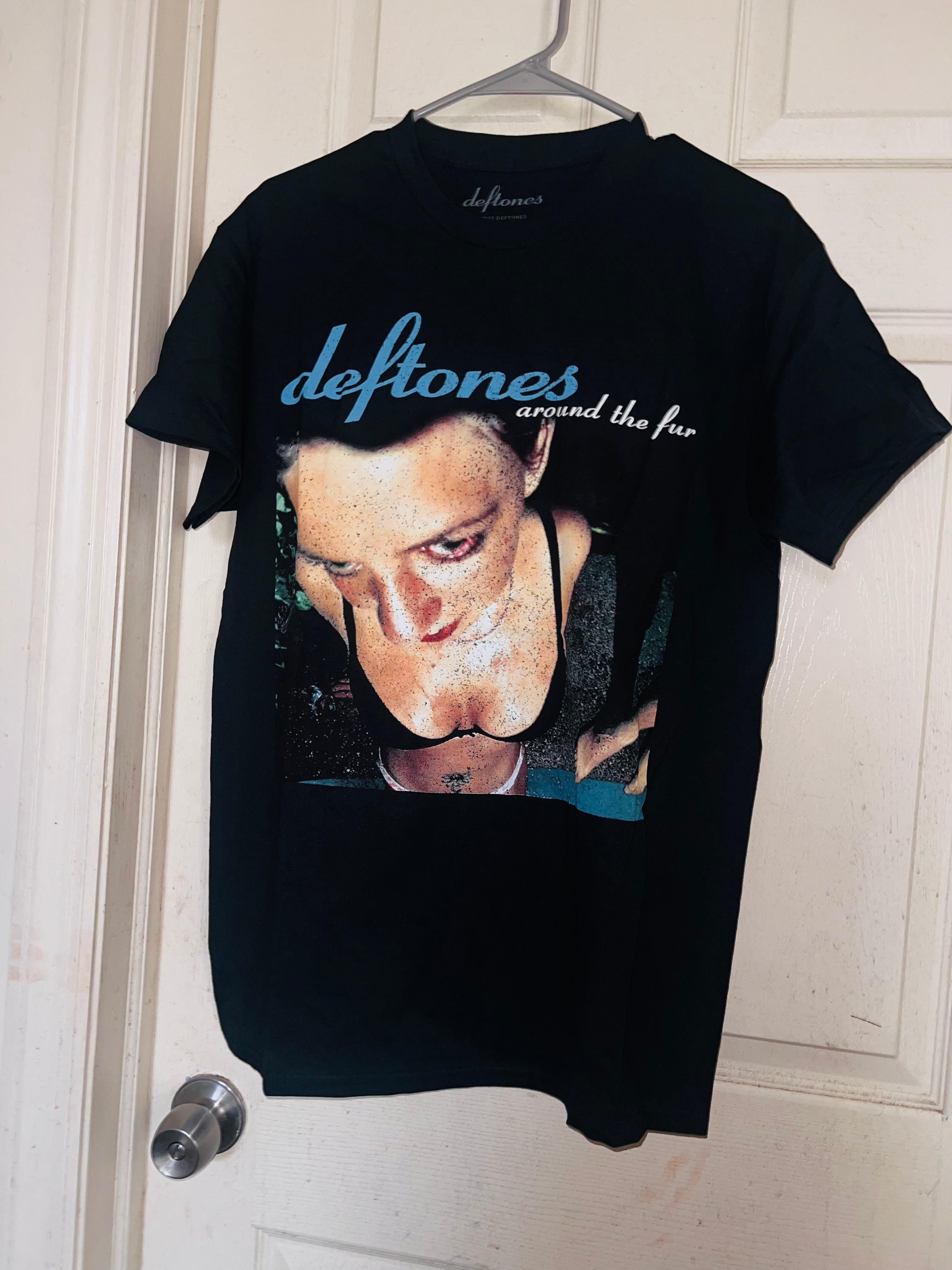 Deftones Around the Fur Oversized Distressed Tee – Distressed Out