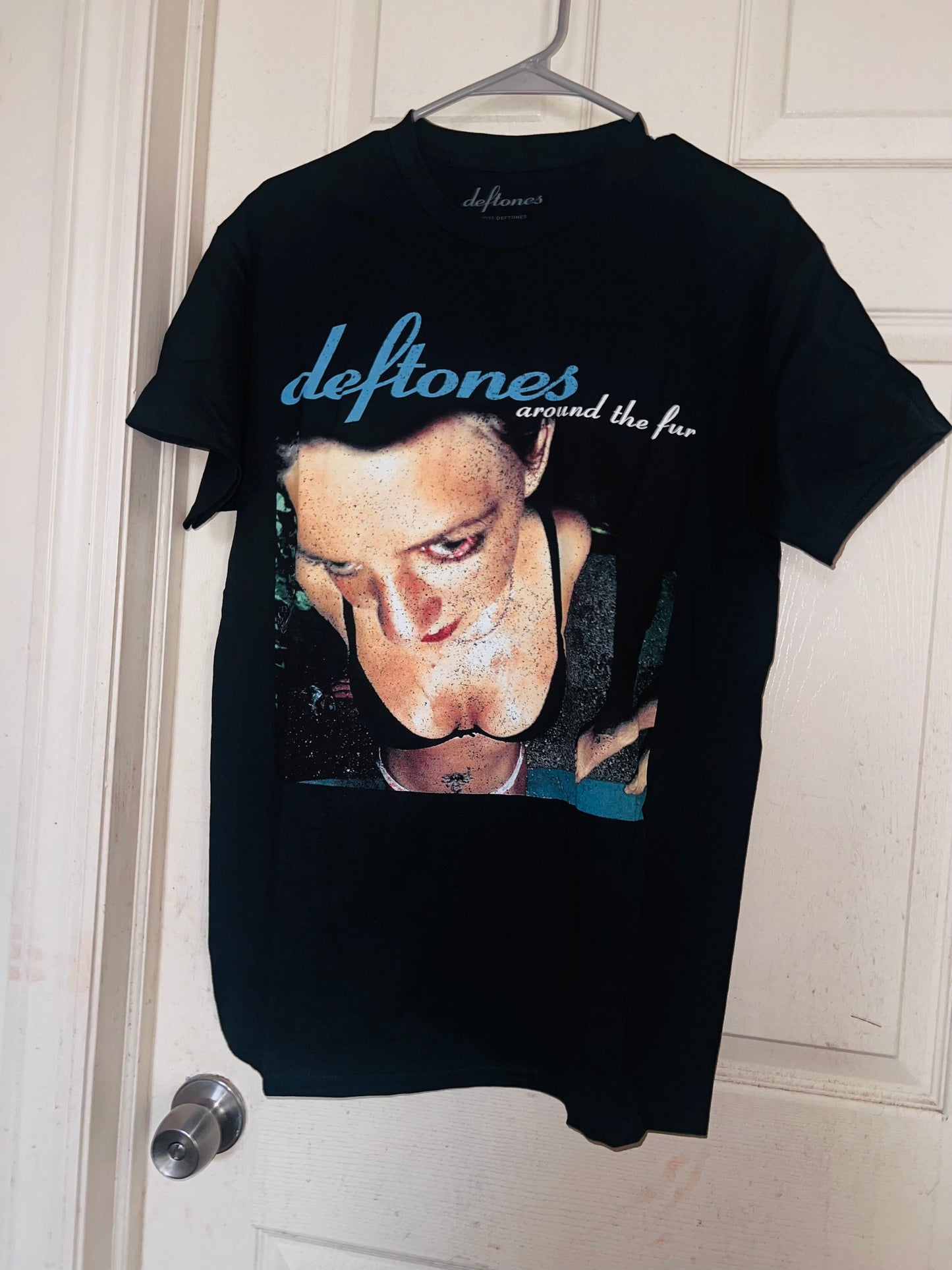 Deftones Around the Fur Oversized Distressed Tee