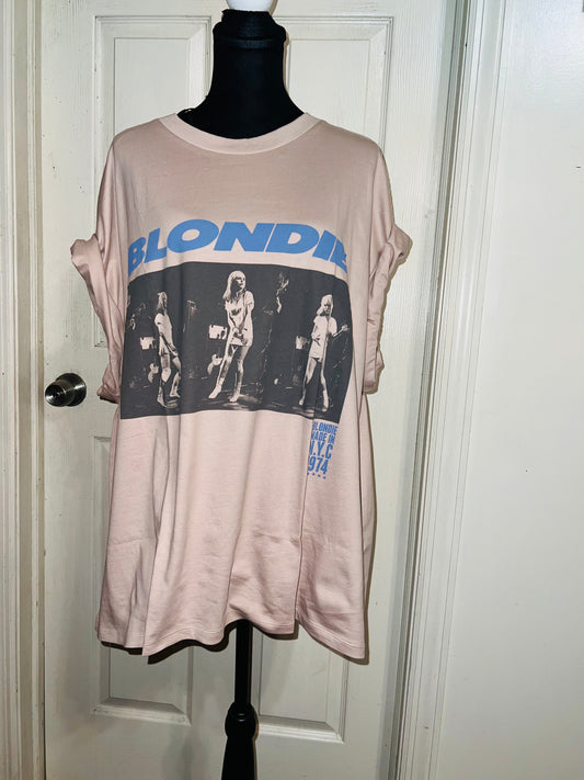 Blondie Oversized Distressed Tee