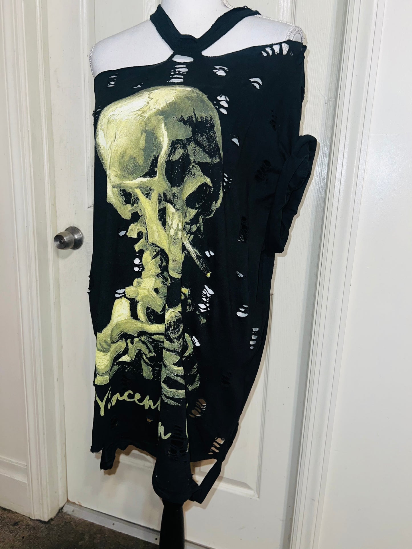 Vincent Van Gogh Oversized Distresed Tee (read description)